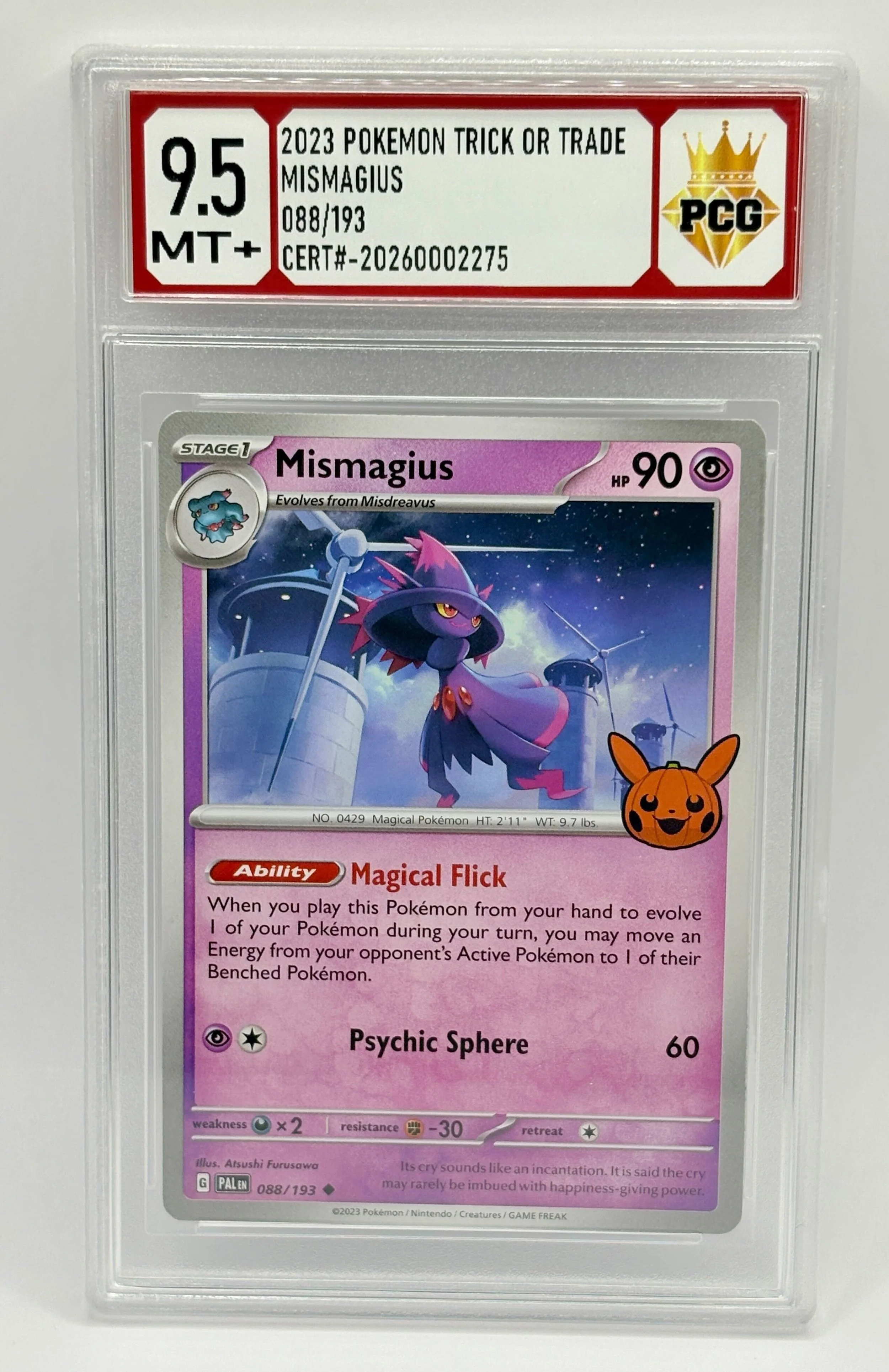 #20260002275 2023 MISMAGIUS 9.5 MT +