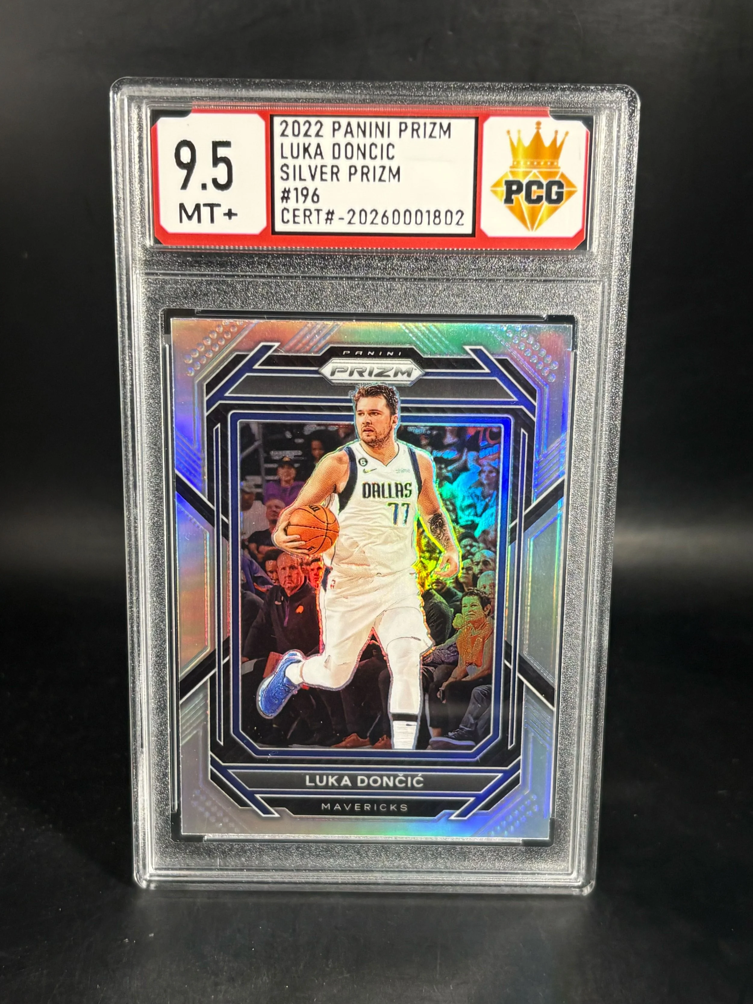 #20260001802 2022 LUKA DONCIC 9.5 MT+