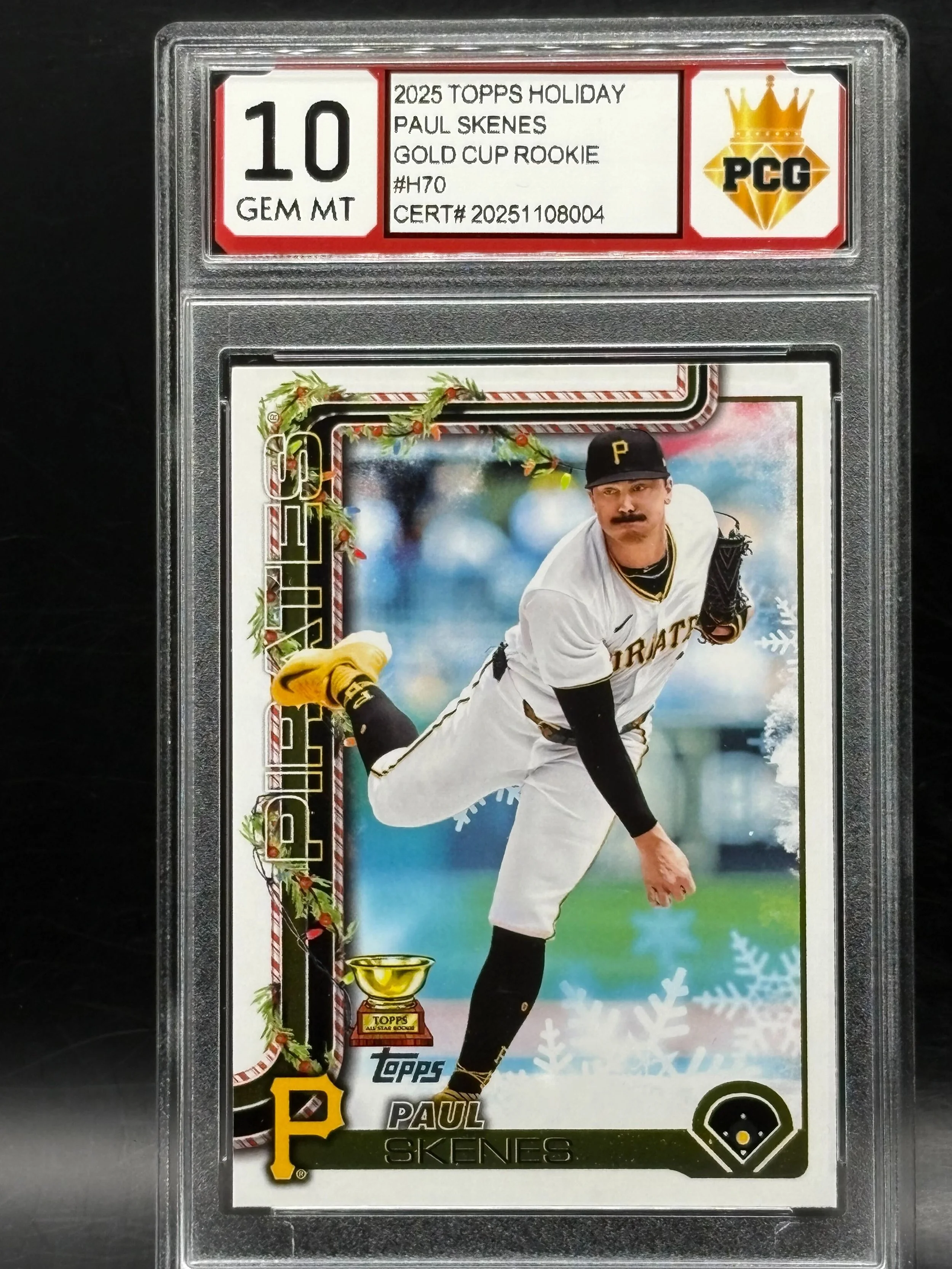 #20251108004 Paul Skenes 10 GEM MT