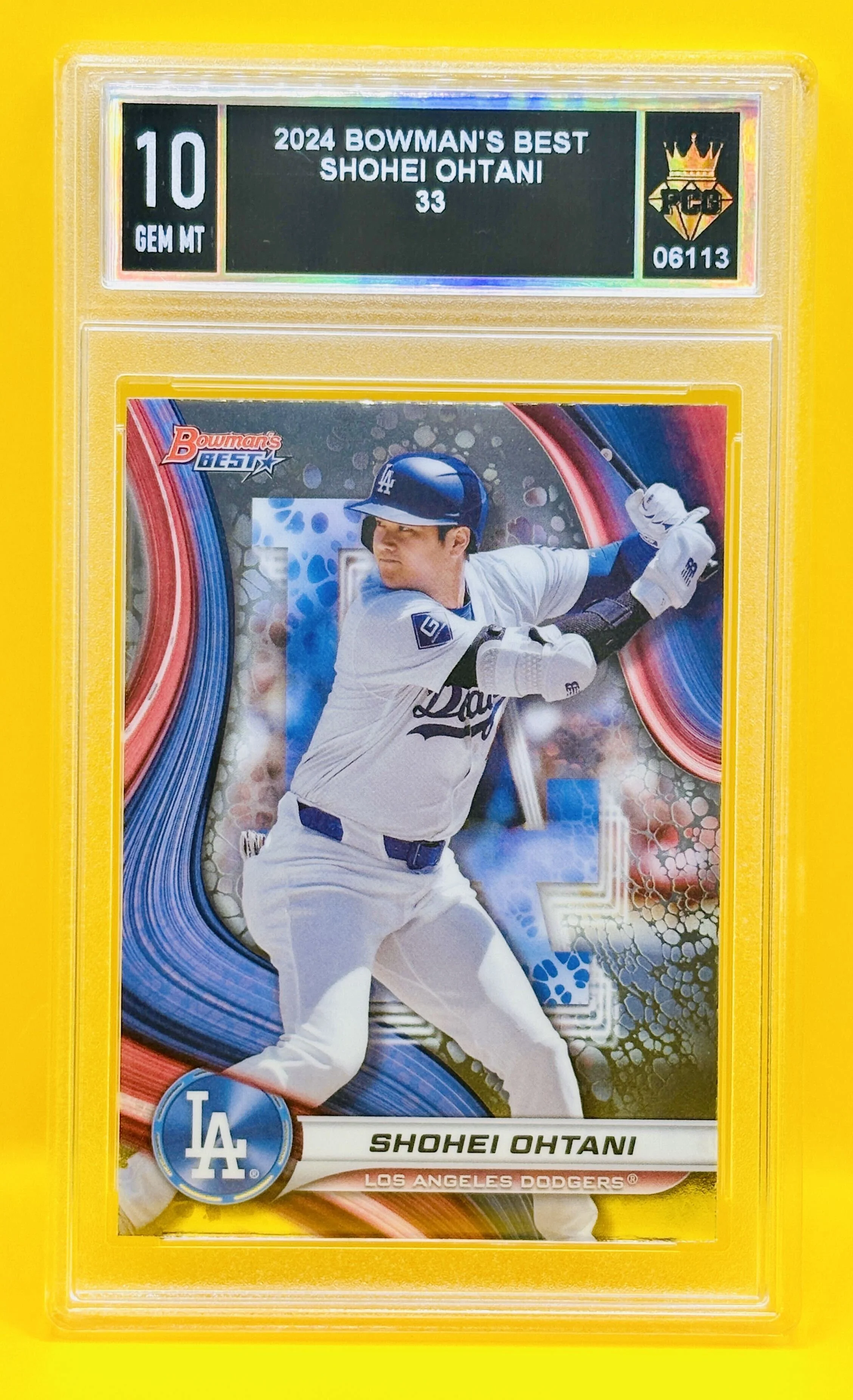 #06113 2024 SHOHEI OHTANI 10 GEM MT