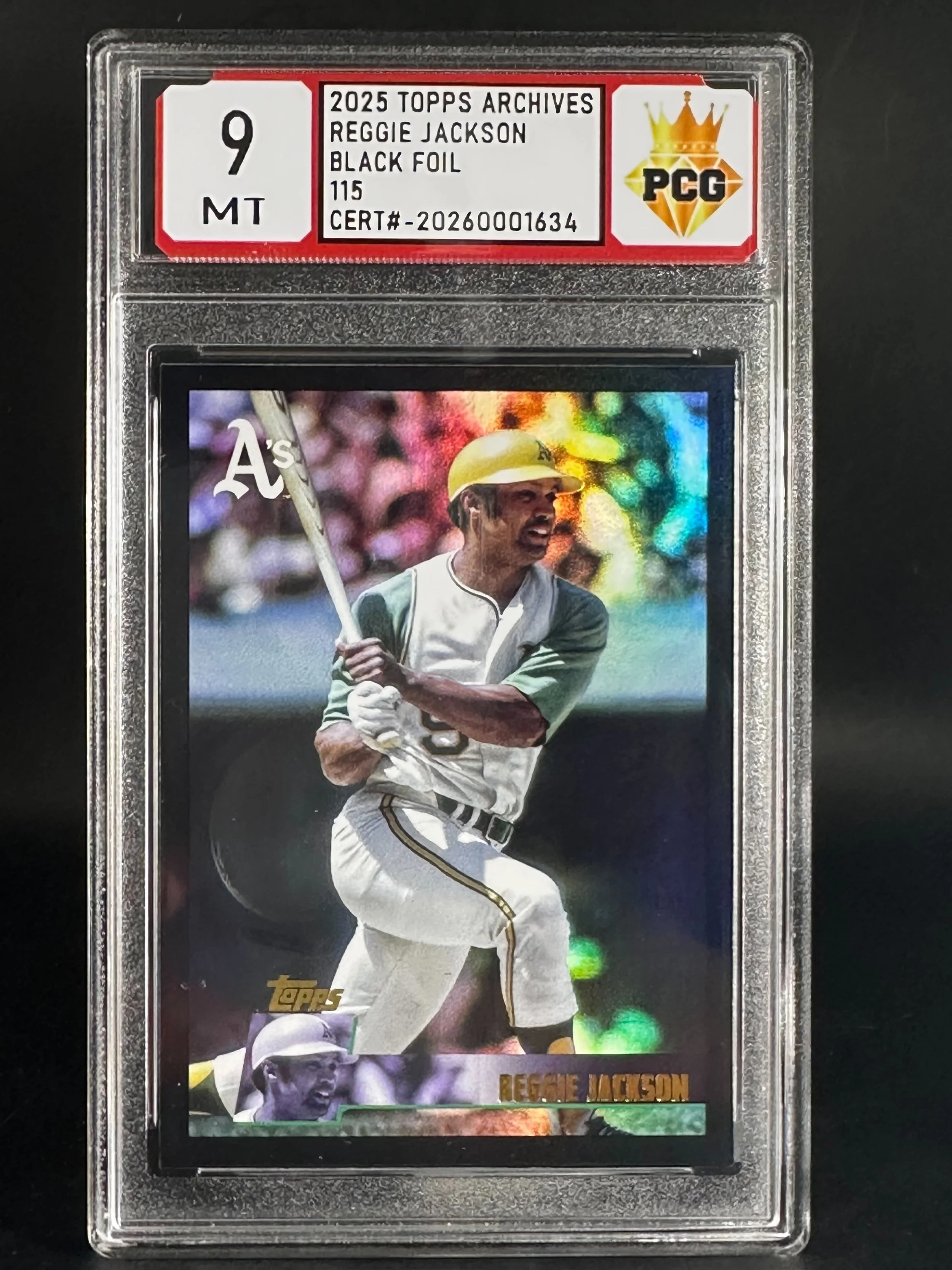 #20260001634 2025 REGGIE JACKSON 9 MT