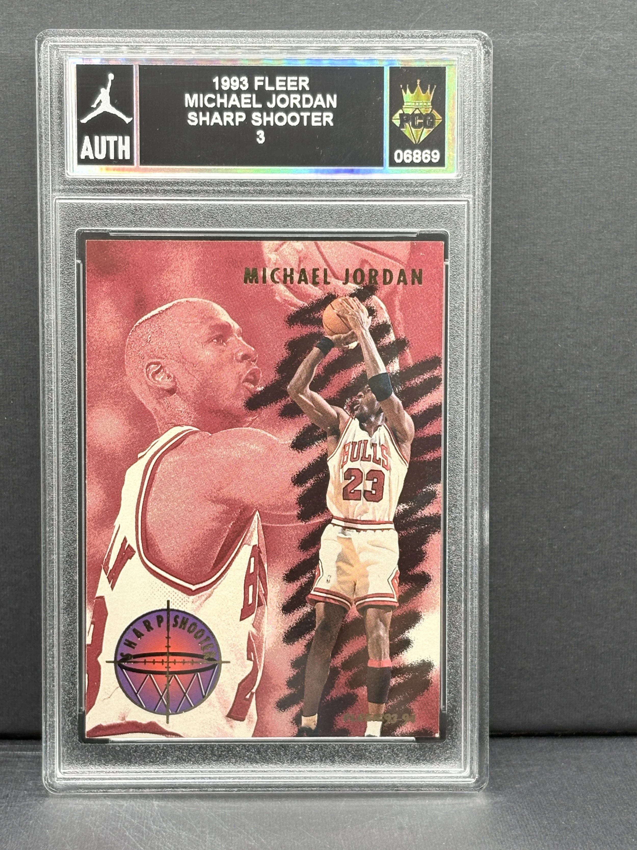#06869 1993 MICHAEL JORDAN AUTH.