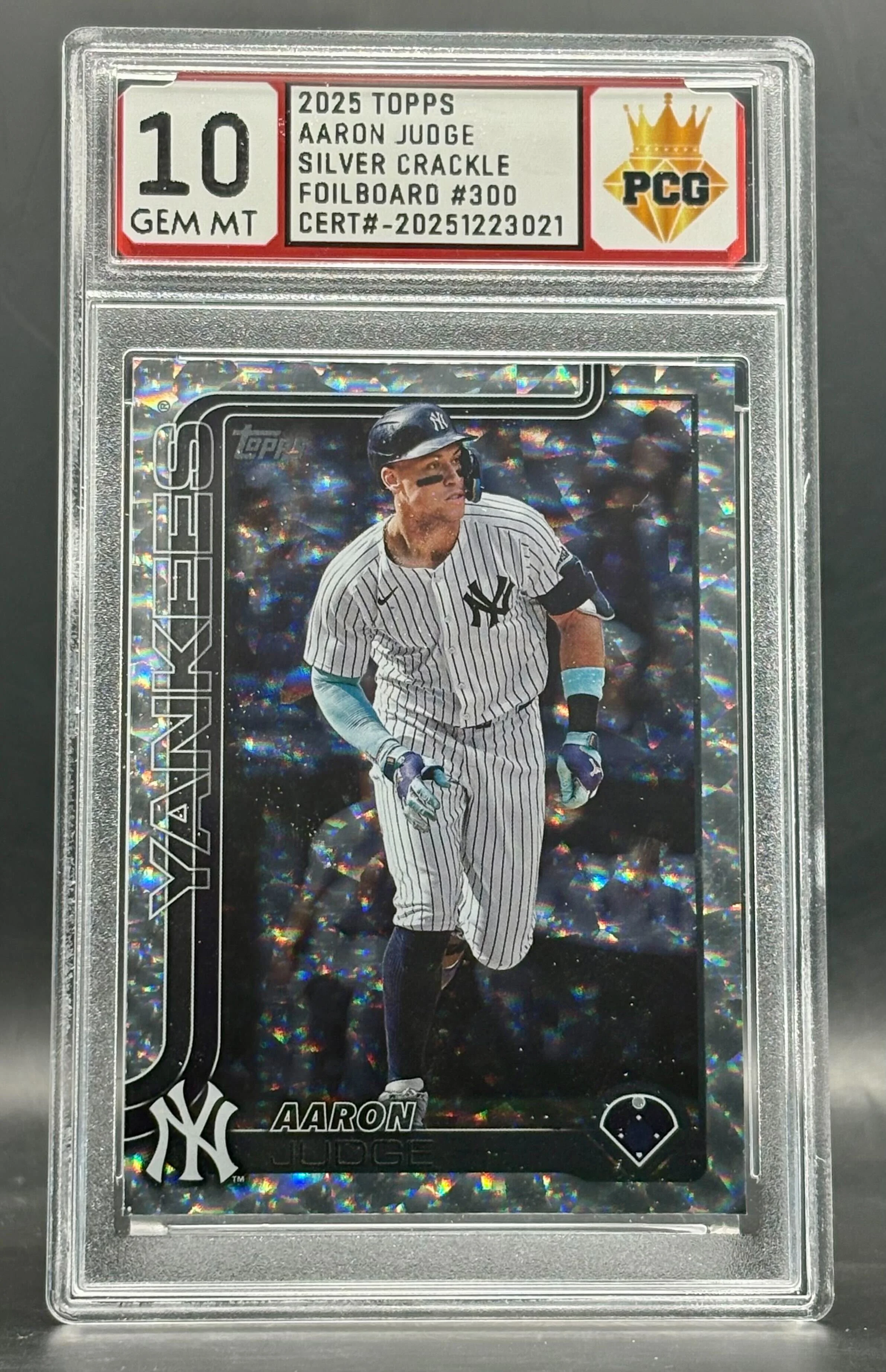 #20251223021 2025 AARON JUDGE 10 GEM MT