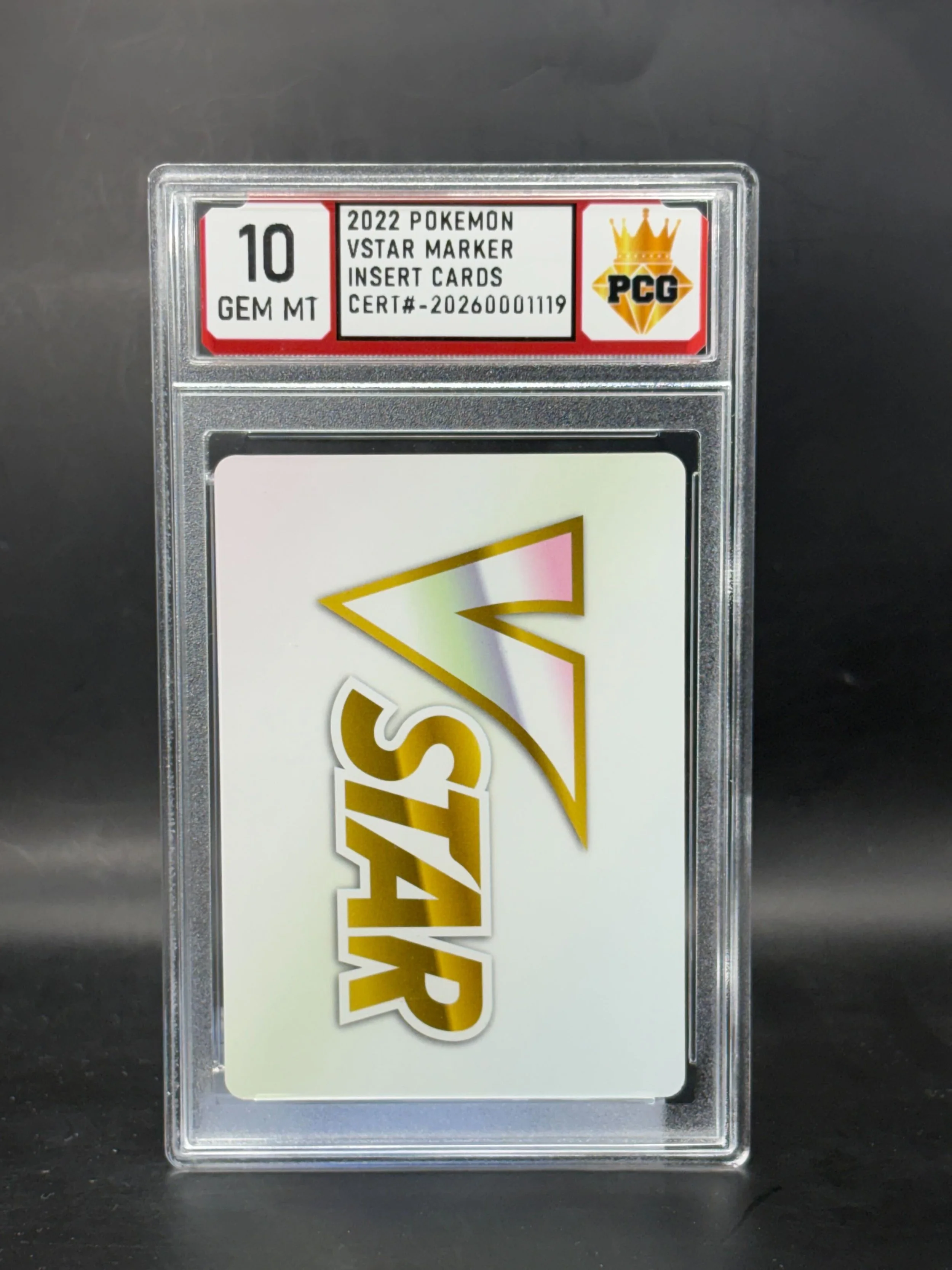 #20260001119 POKEMON VSTAR 10 GEM MT