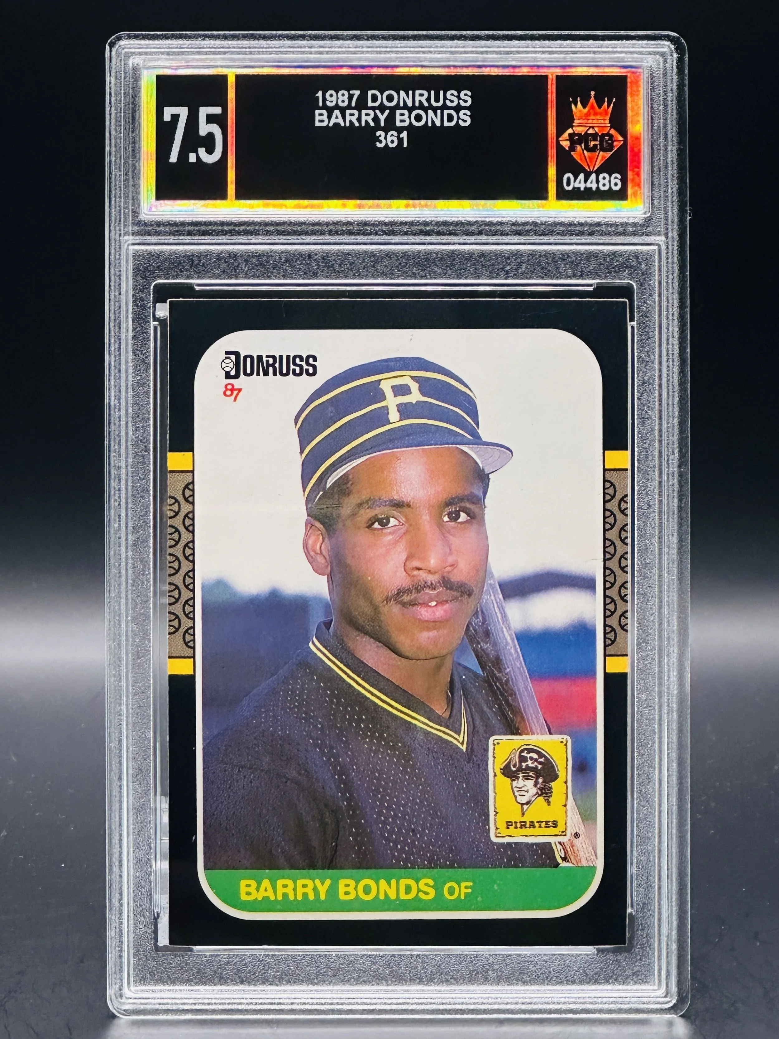 #04486 1987 BARRY BONDS 7.5