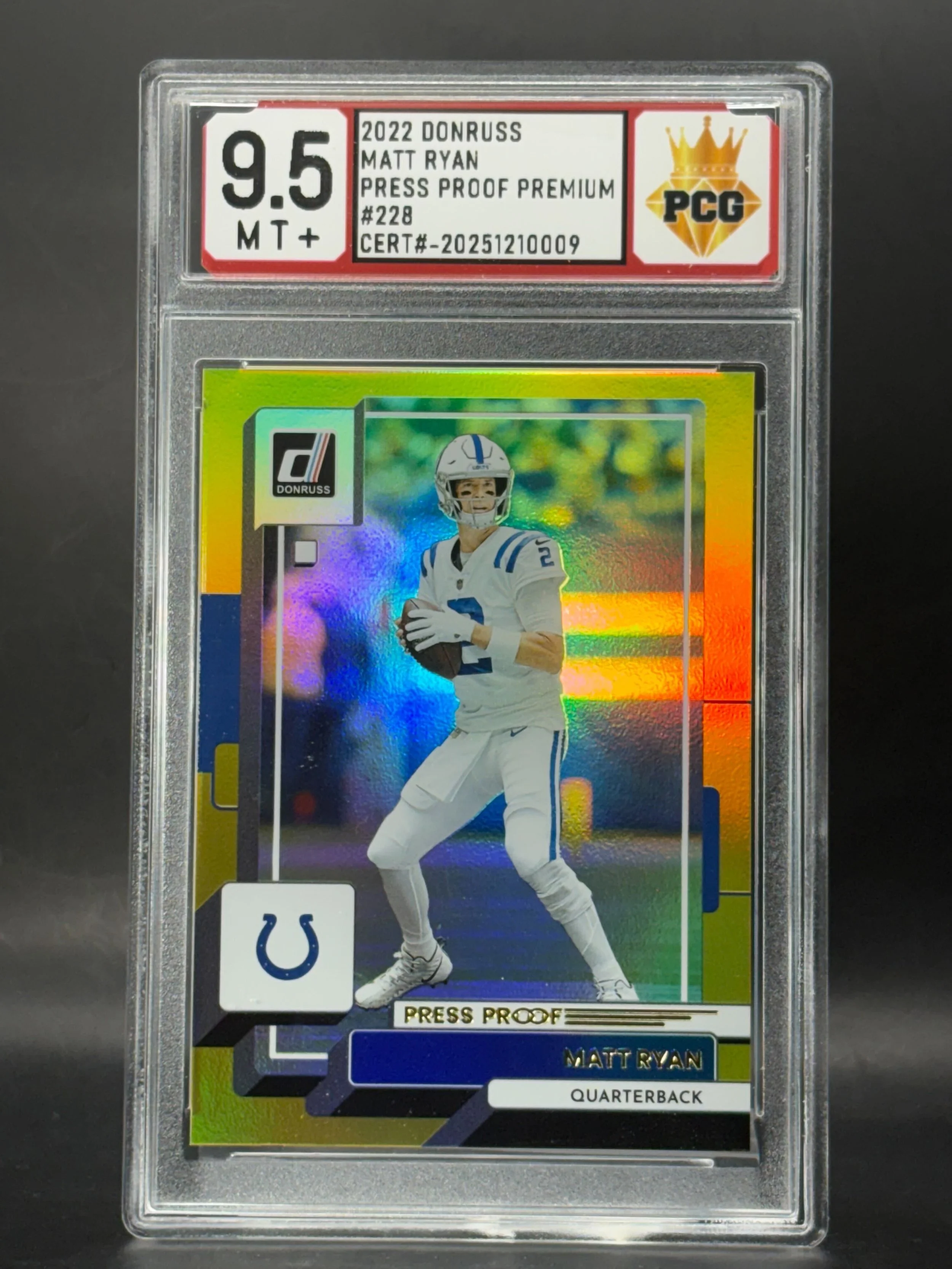 #20251210009 Matt Ryan 9.5 MT+