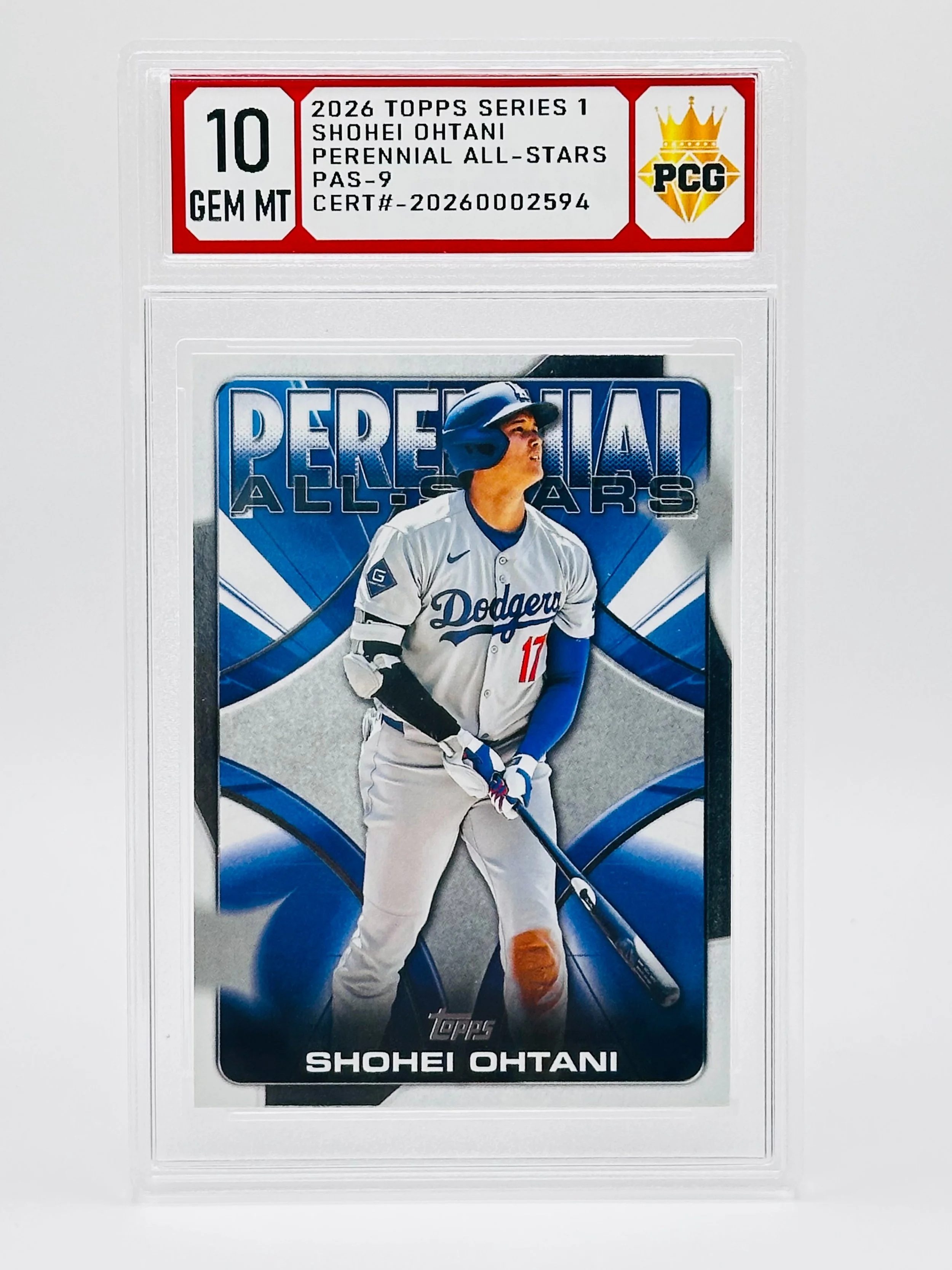 #20260002594 2026 SHOHEI OHTANI 10 GEM MT