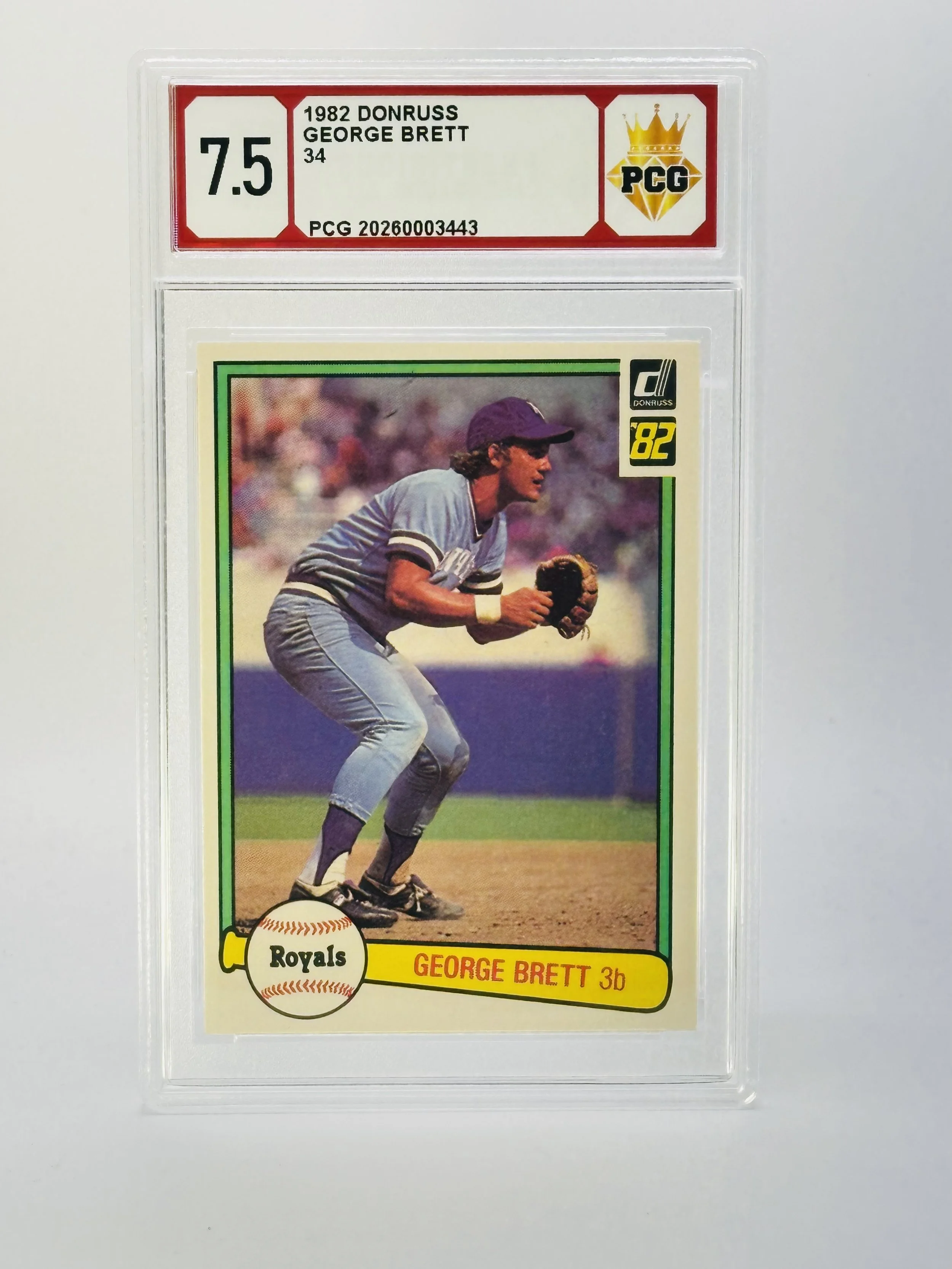 #20260003443 1982 GEORGE BRETT 7.5