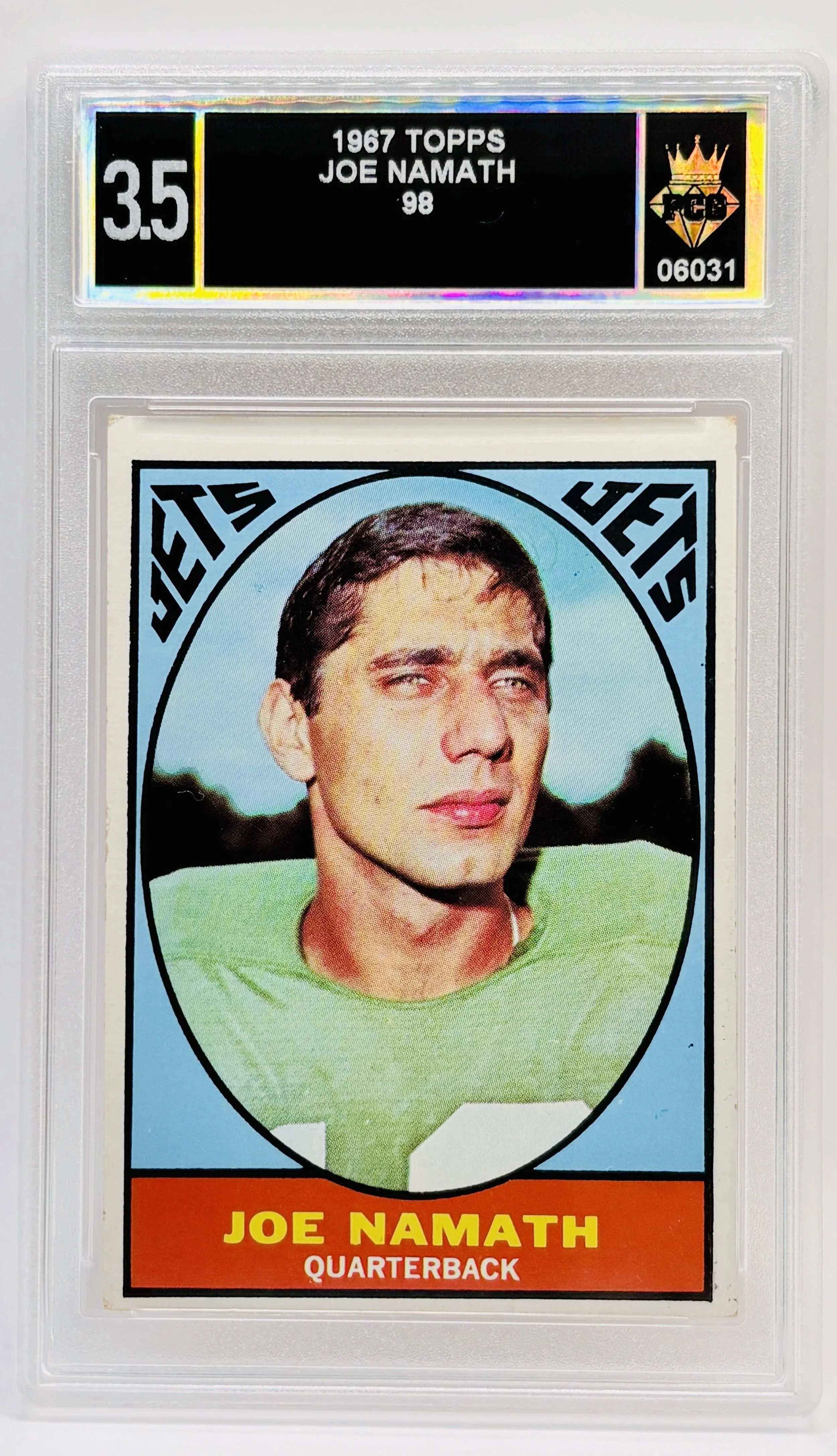 #06031 1967 JOE NAMATH 3.5