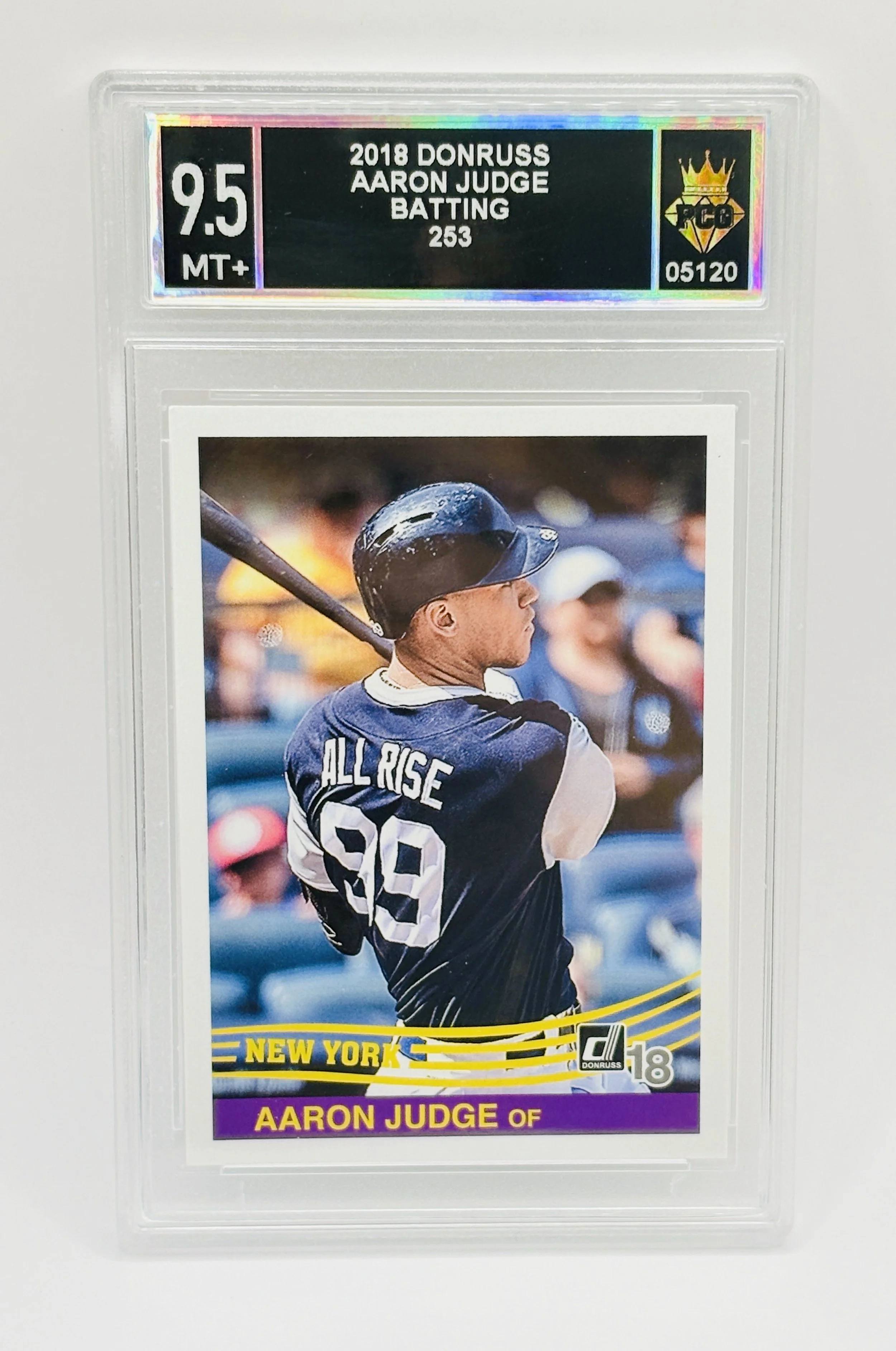 #20260005120 2018 AARON JUDGE 9.5 MT+