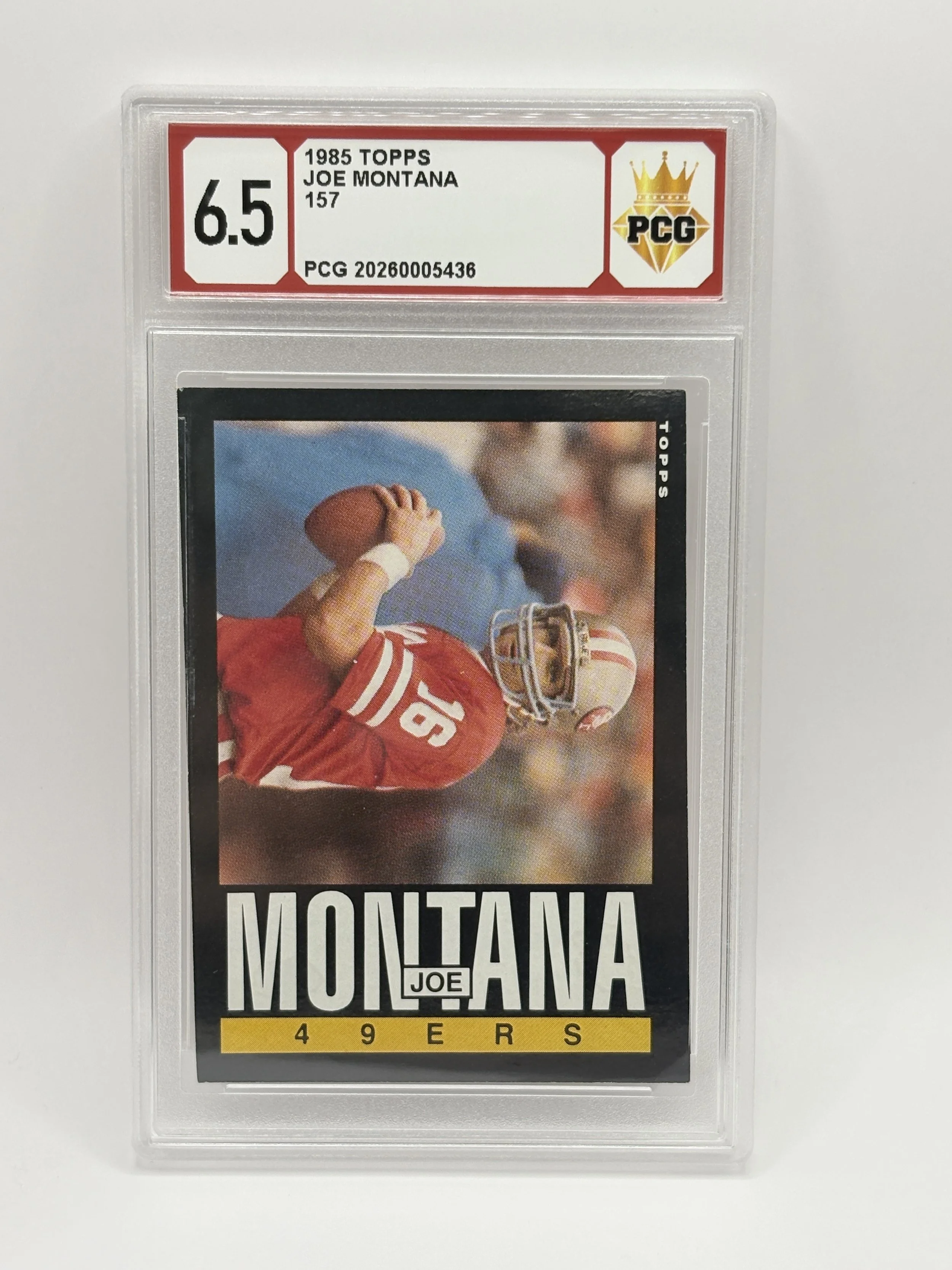 #20260005436 1985 JOE MONTANA 6.5