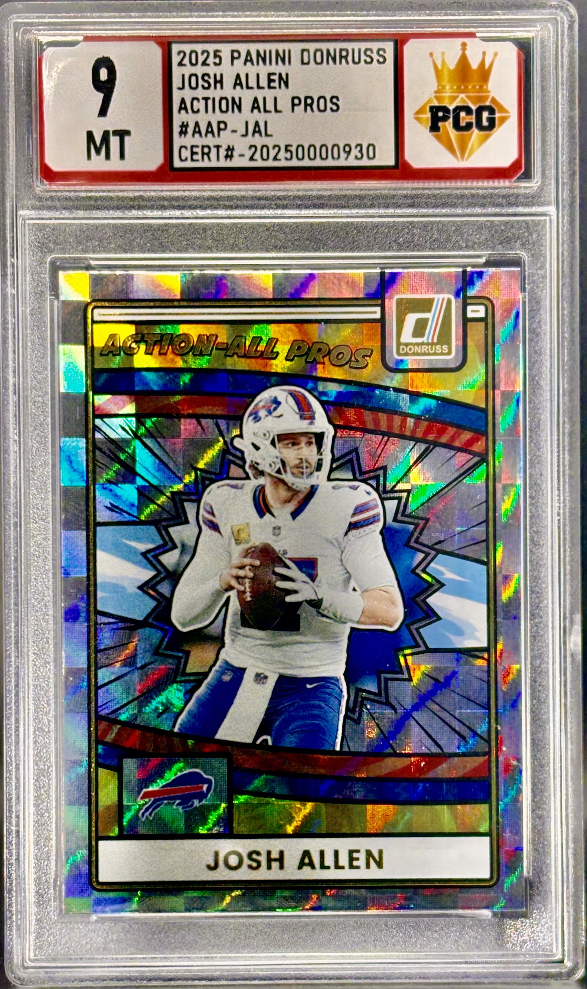 #20250000930:2025 JOSH ALLEN 9 MT