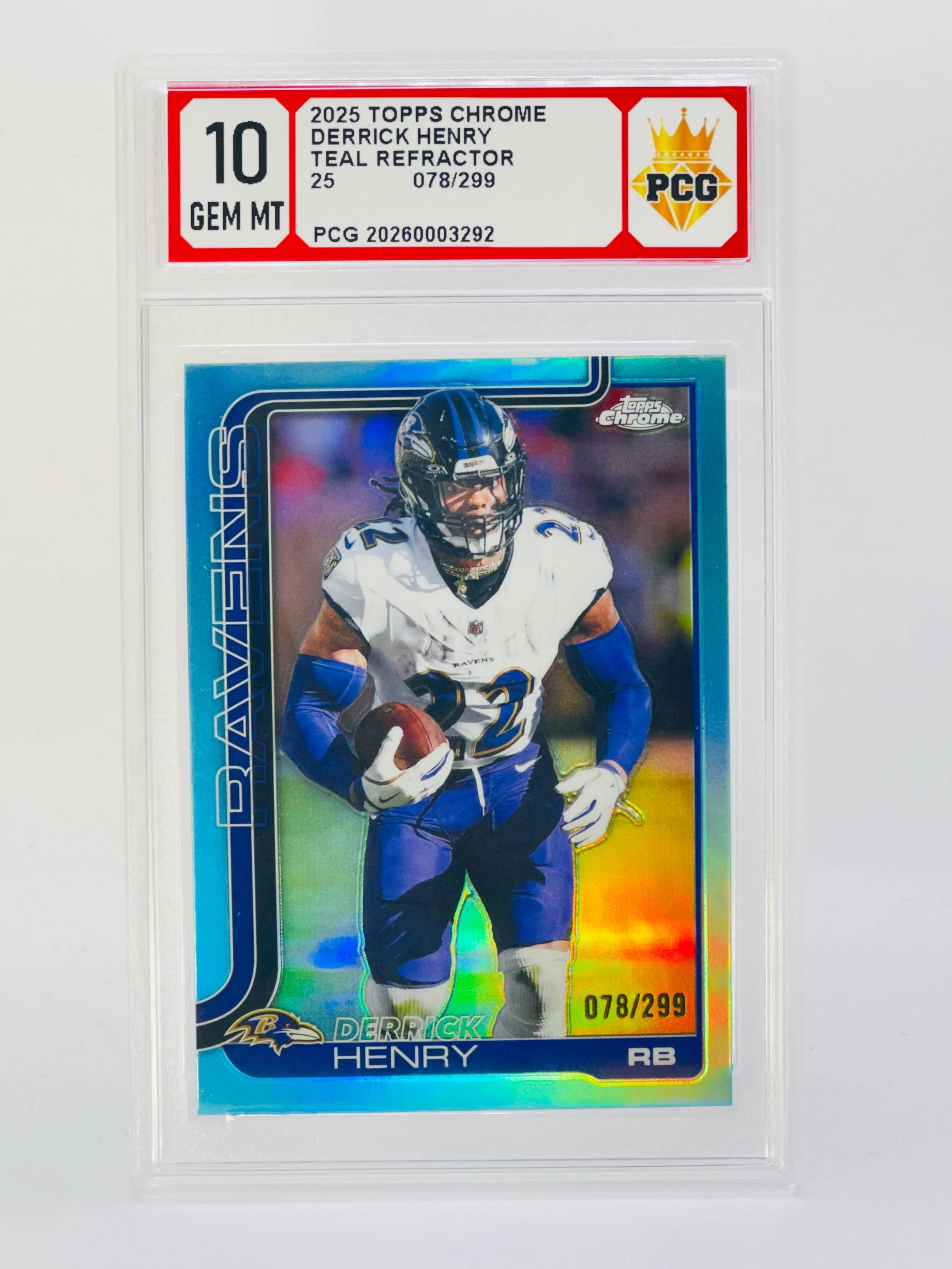 #20260003292 2025 DERRICK HENRY 10 GEM MT
