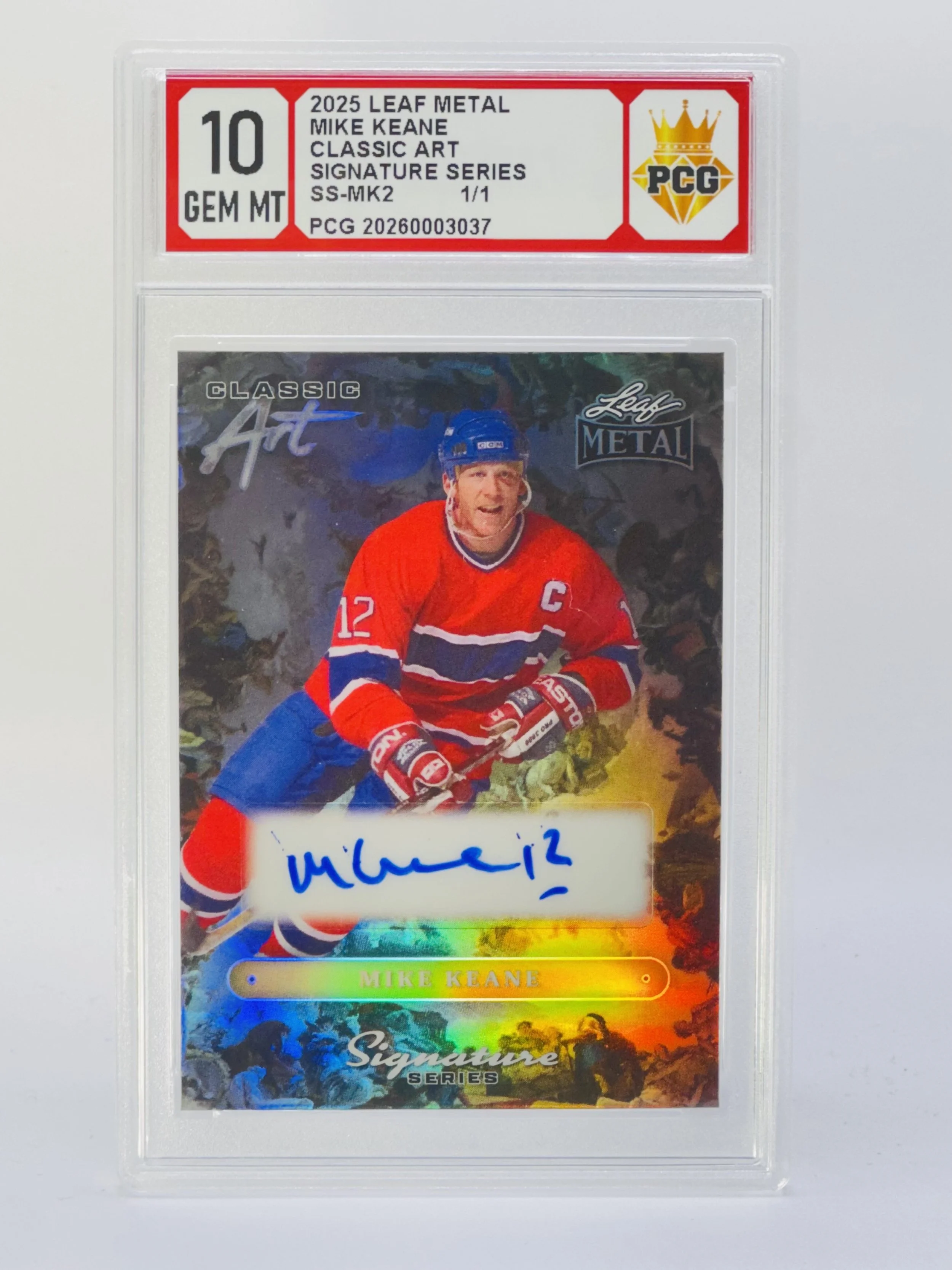 #20260003037 2025 MIKE KEANE 10 GEM MT