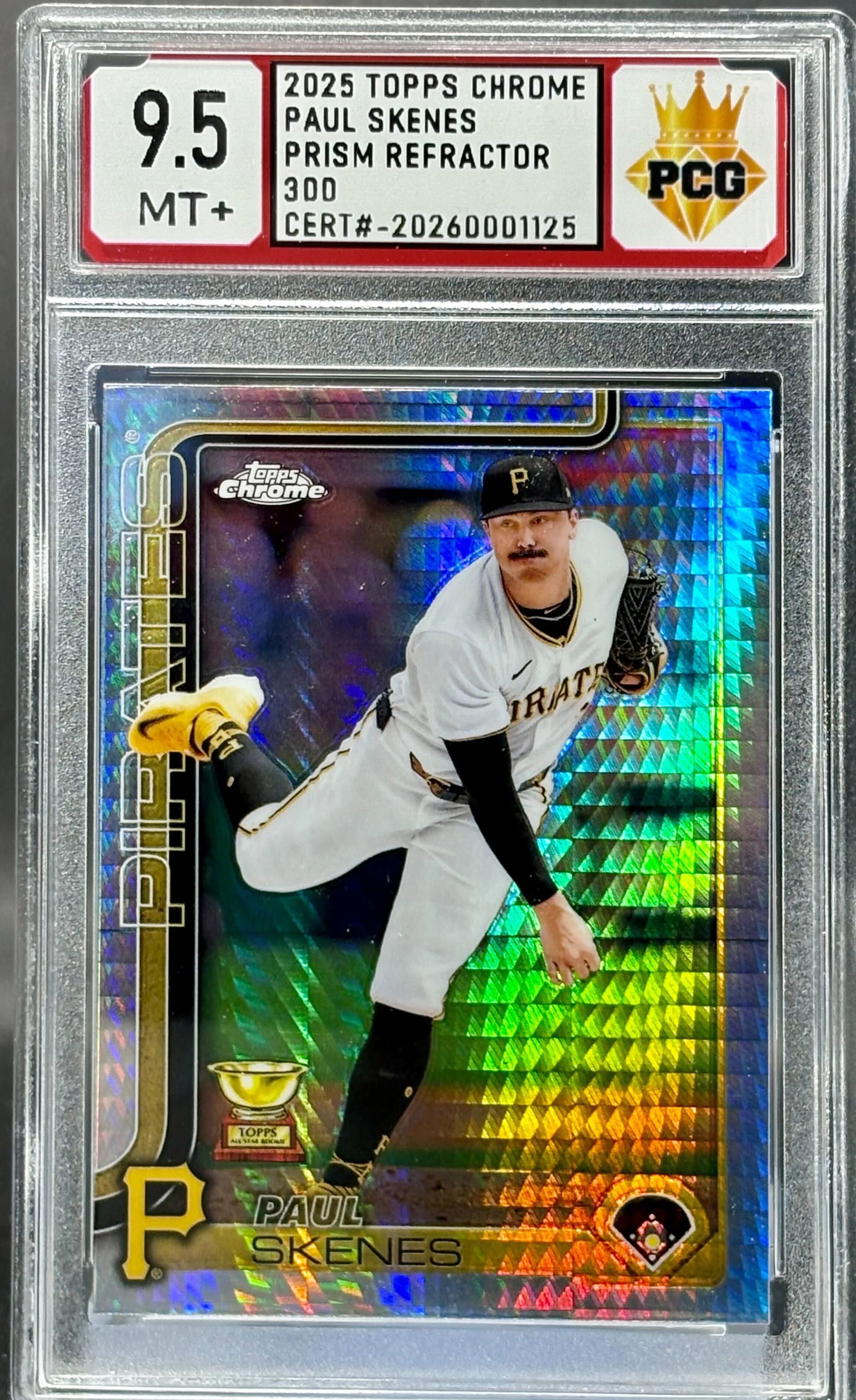 #20260001125 2025 PAUL SKENES 9.5 MT+