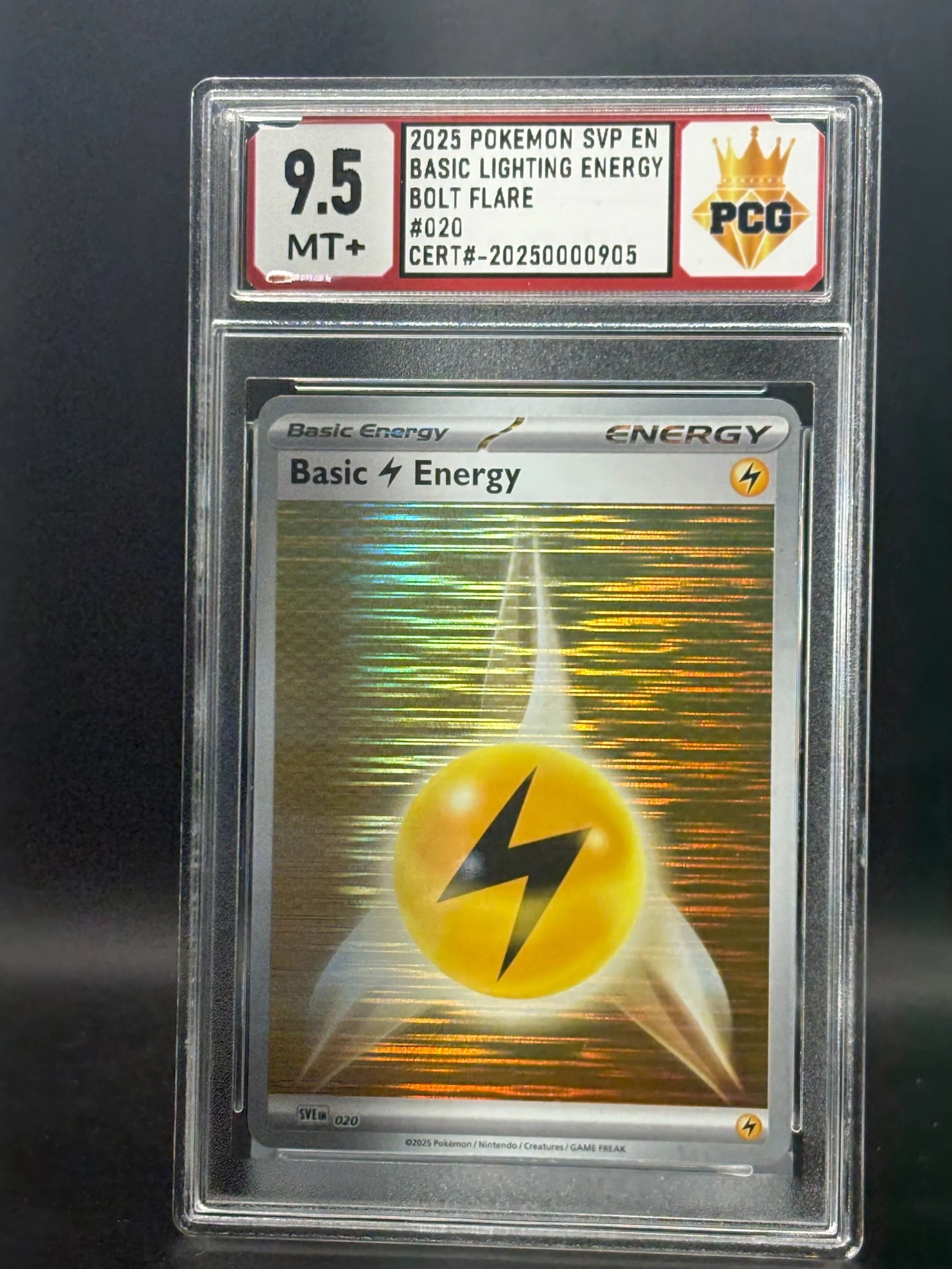 #20251250000905 POKEMON SVP EN BASIC LIGHTNING ENERGY 9.5 MT+