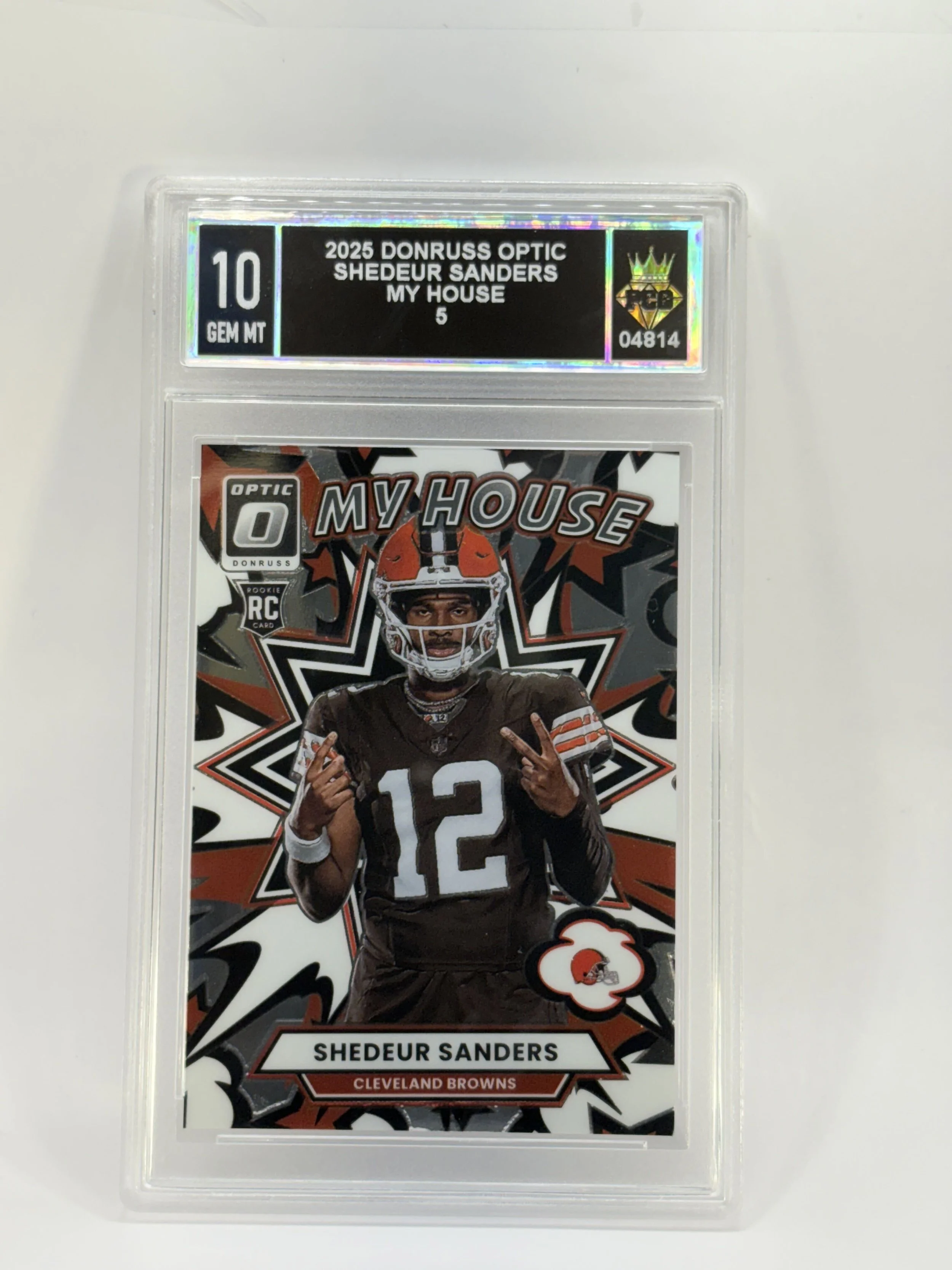 #20260004814 2025 SHEDEUR SANDERS 10 GEM MT