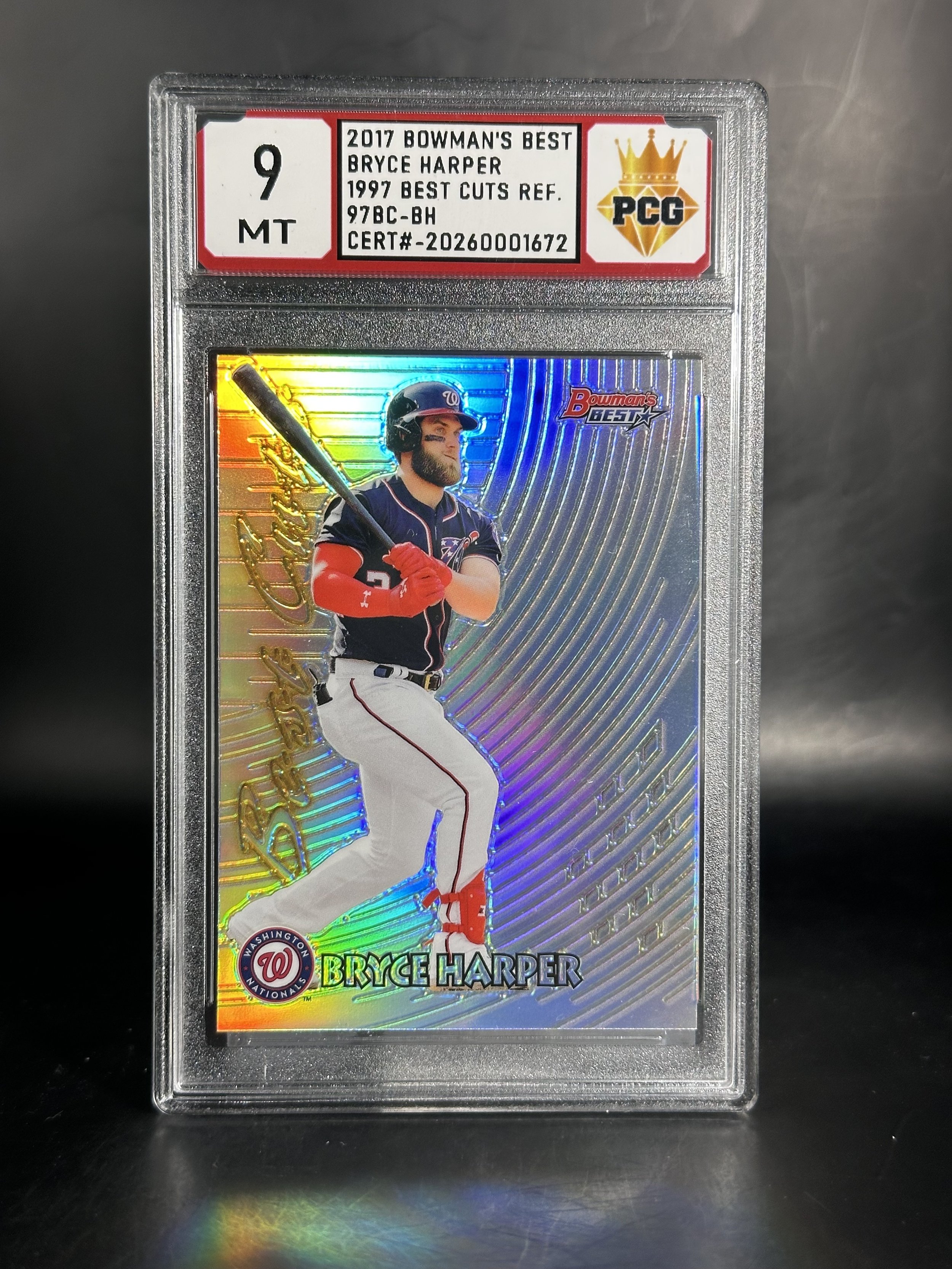 #20260001672 2017 BRYCE HARPER 9 MT