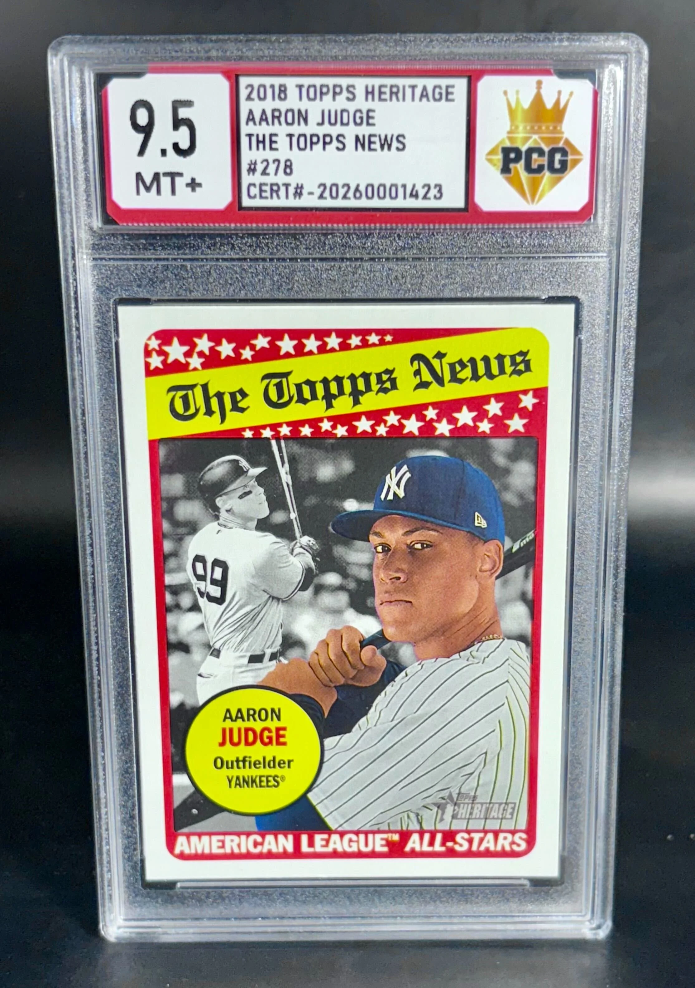 #20260001423 2018 AARON JUDGE 9.5 MT+