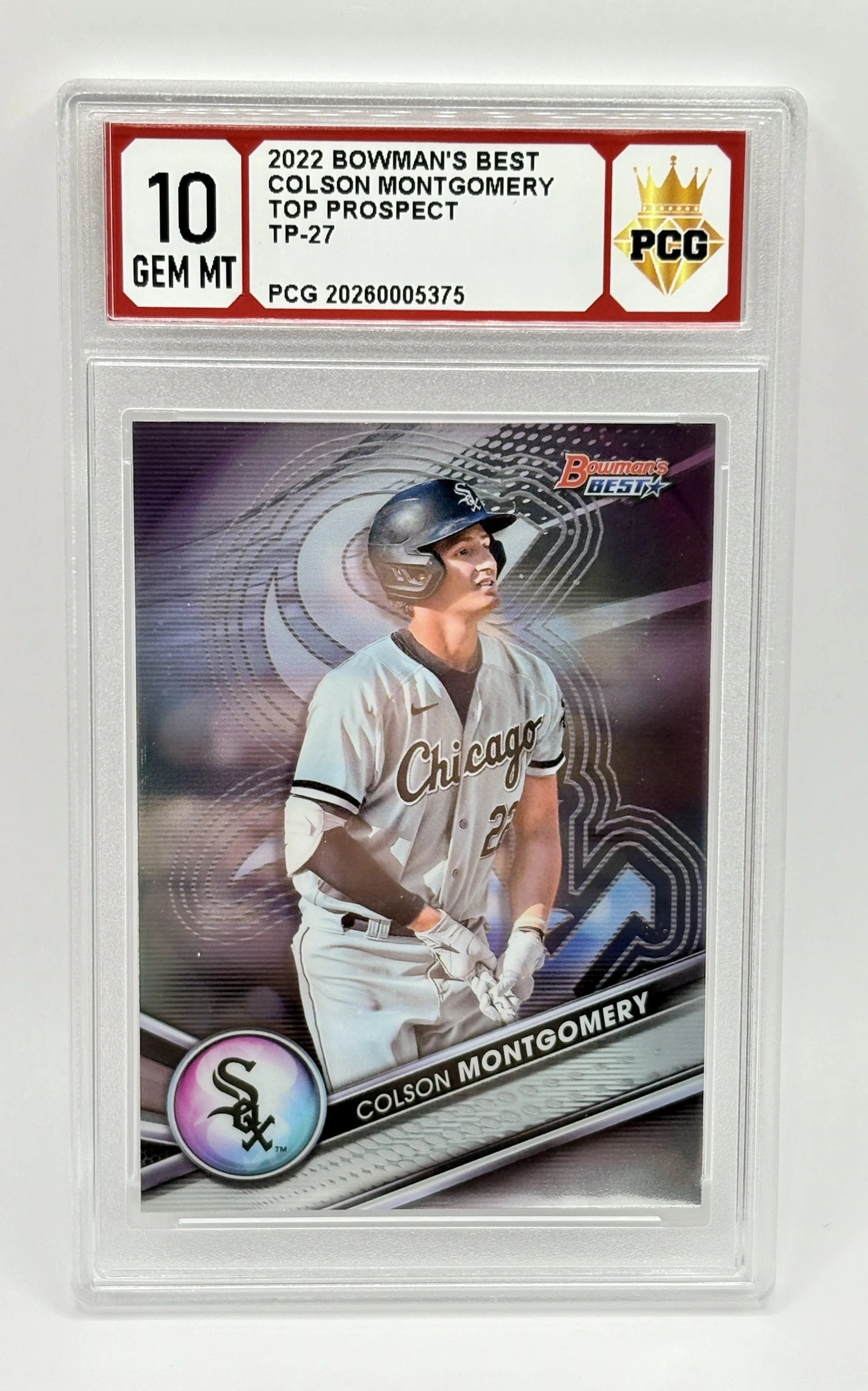 #20260005375 2022 COLSON MONTGOMERY 10 GEM MT