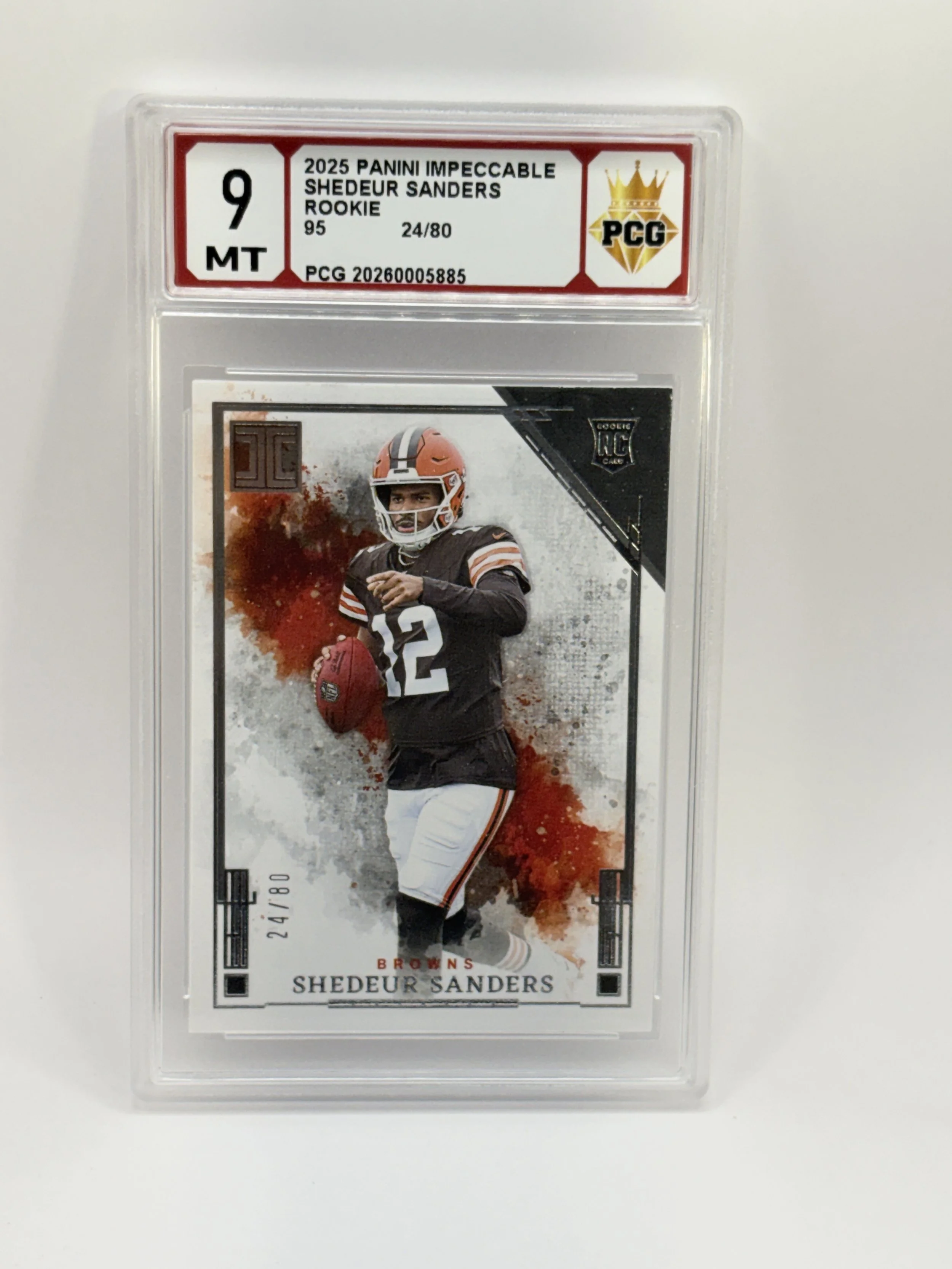 #20260005885 2025 SHEDEUR SANDERS 9 MT