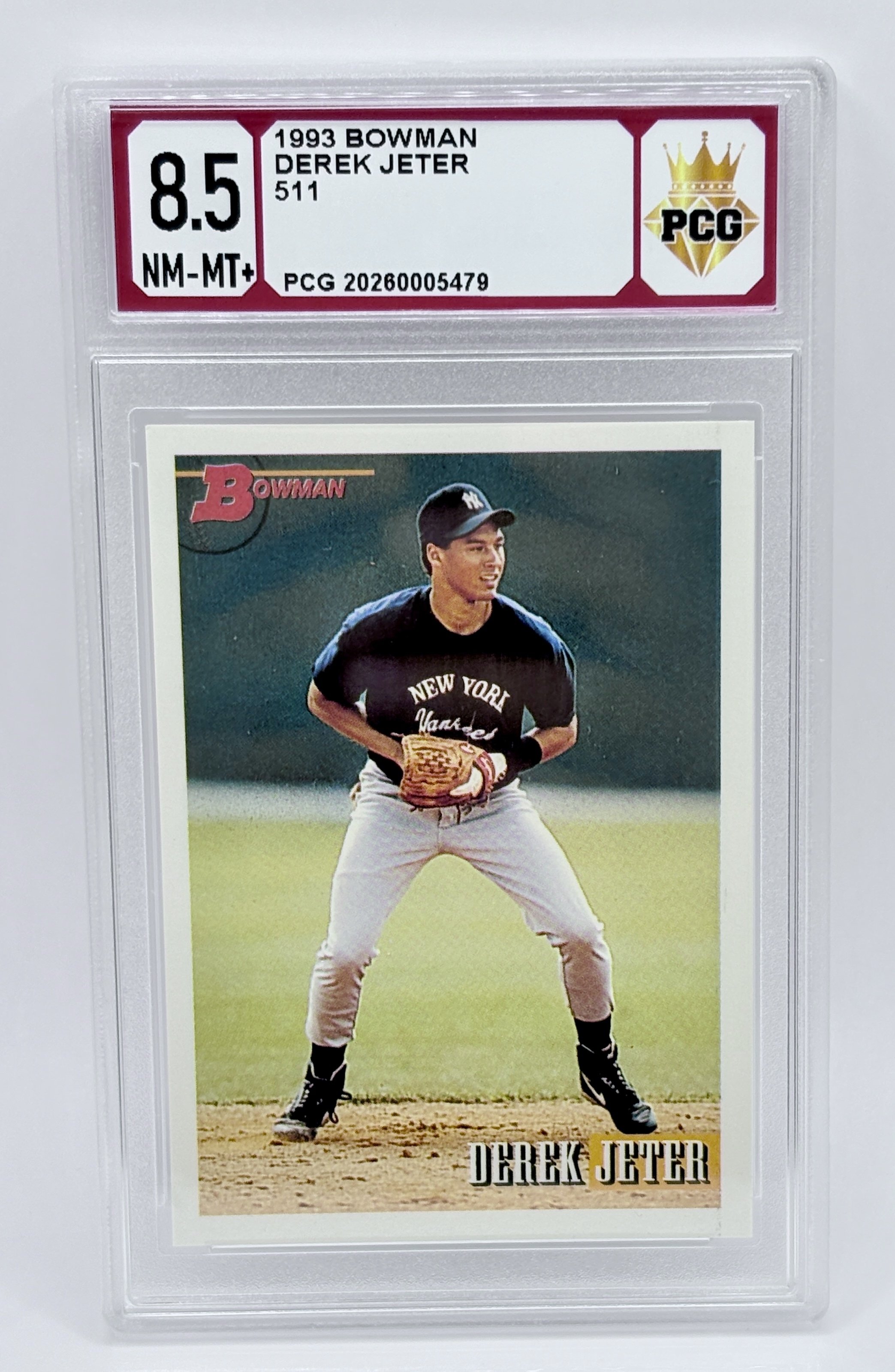 #20260005479 1993 DEREK JETER 8.5 NM-MT+
