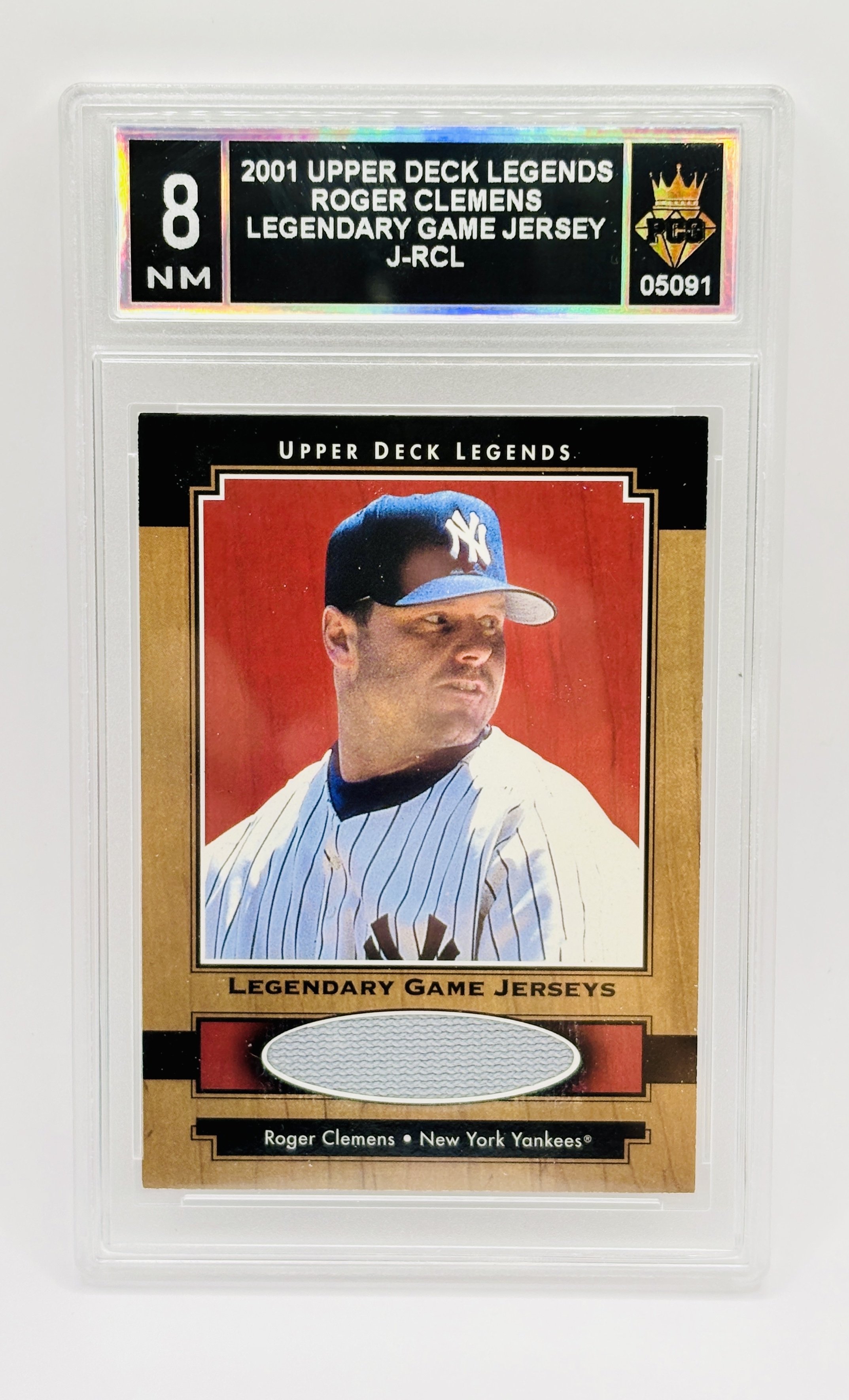 #20260005091 2001 ROGER CLEMENS 8 NM