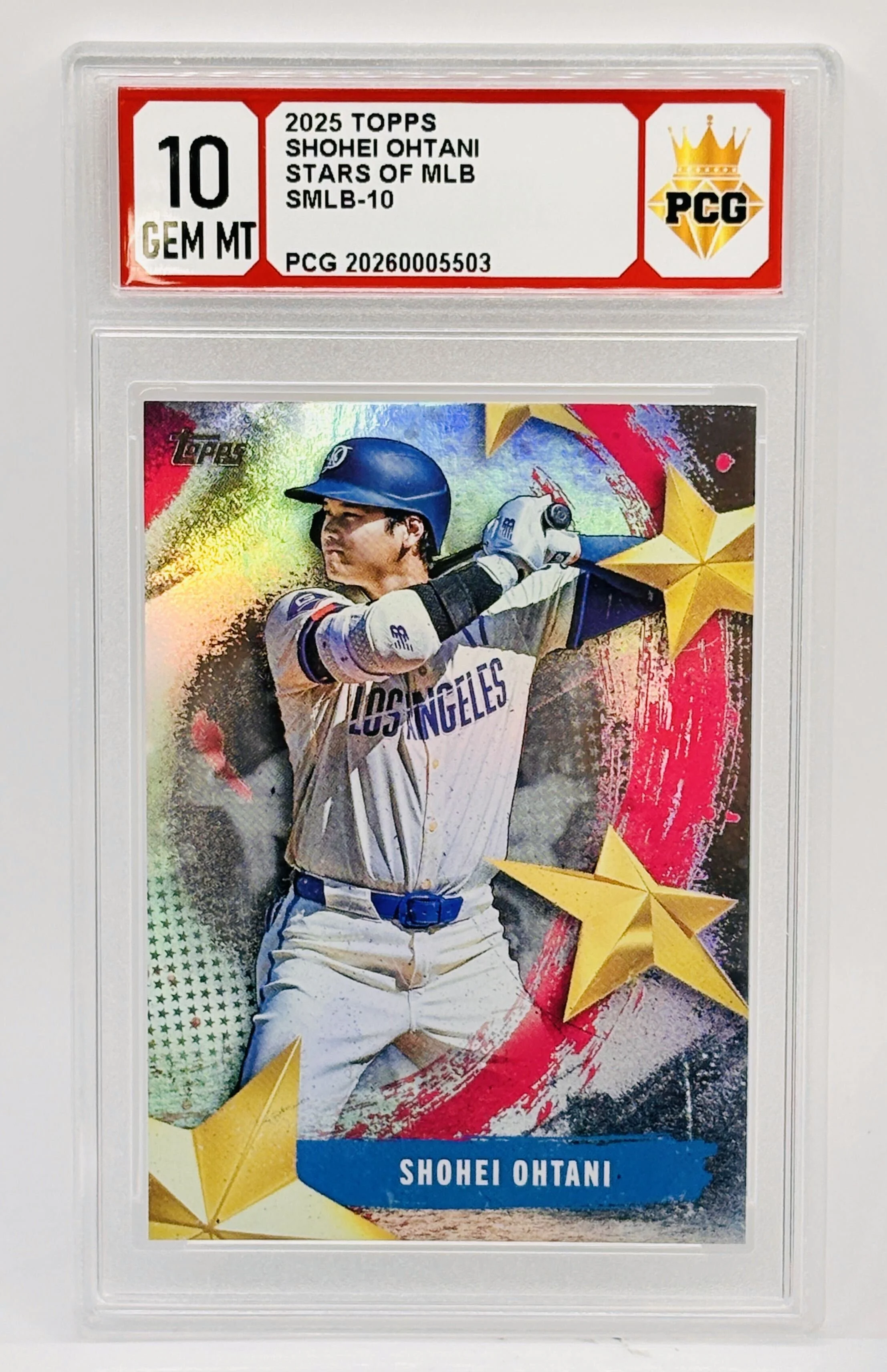 #20260005503 2025 SHOHEI OHTANI 10 GEM MT