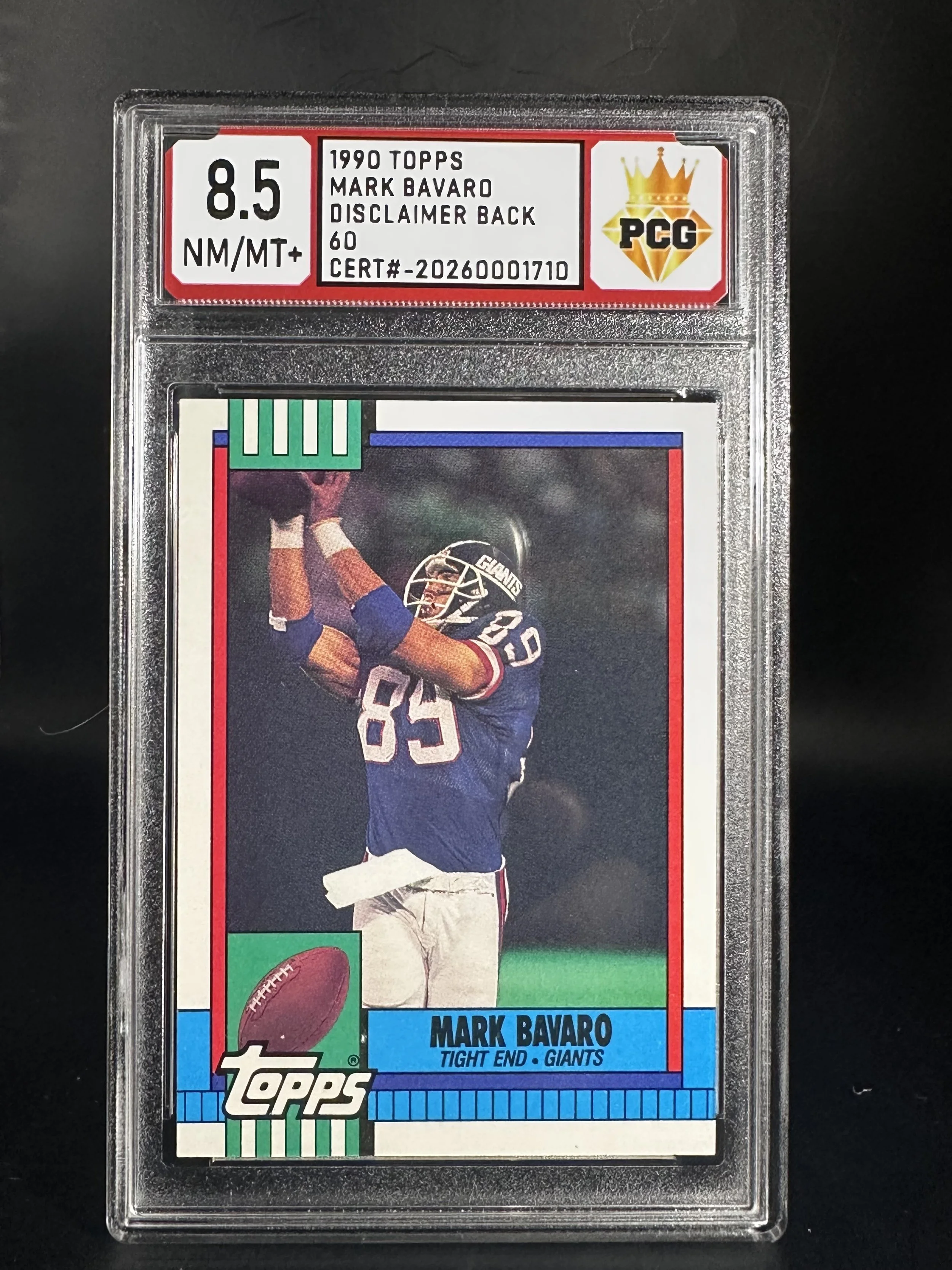#20260001710 1990 MARK BAVARO 8.5 NM/MT+