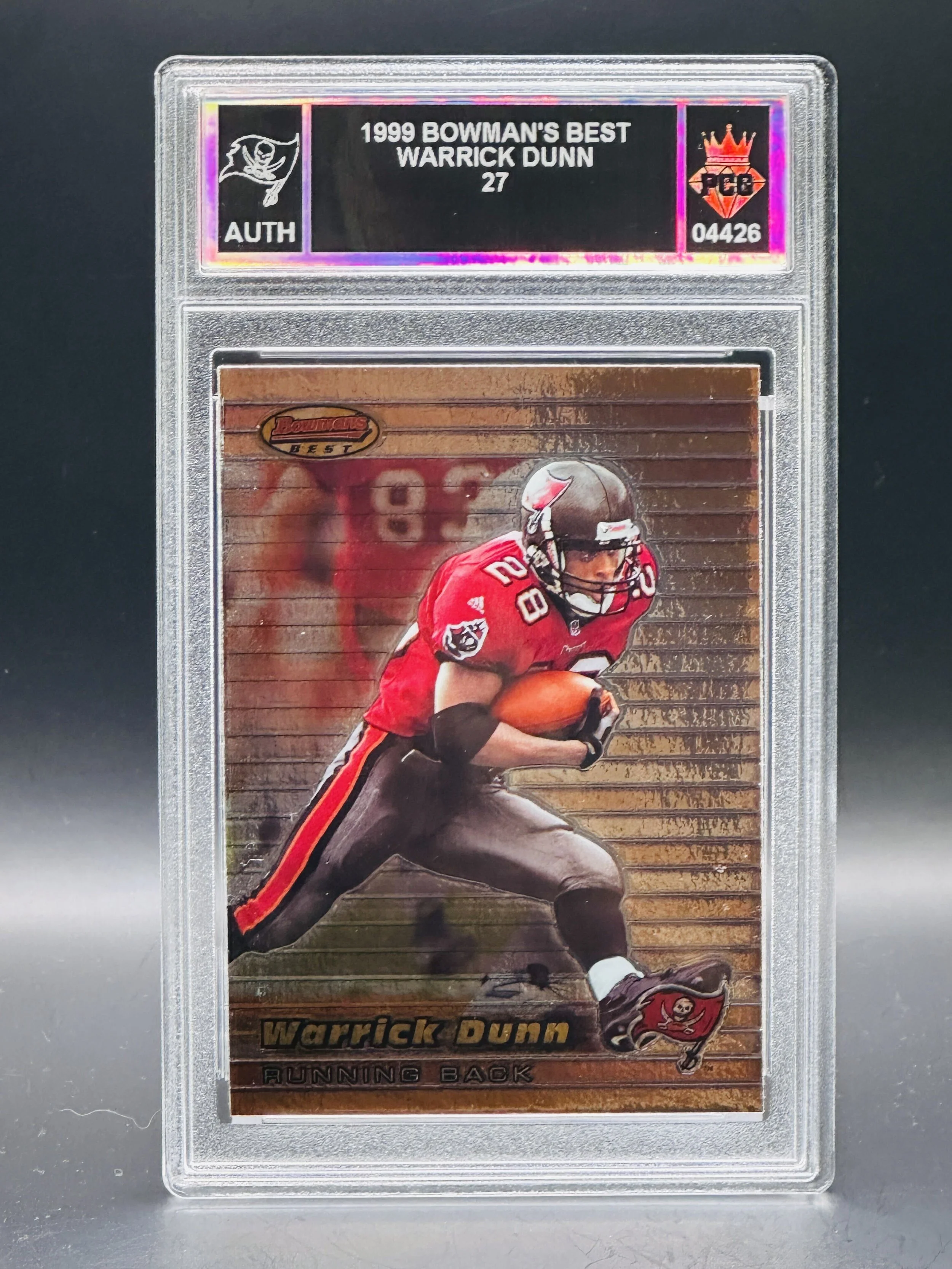 #04426 1999 WARRICK DUNN AUTH.