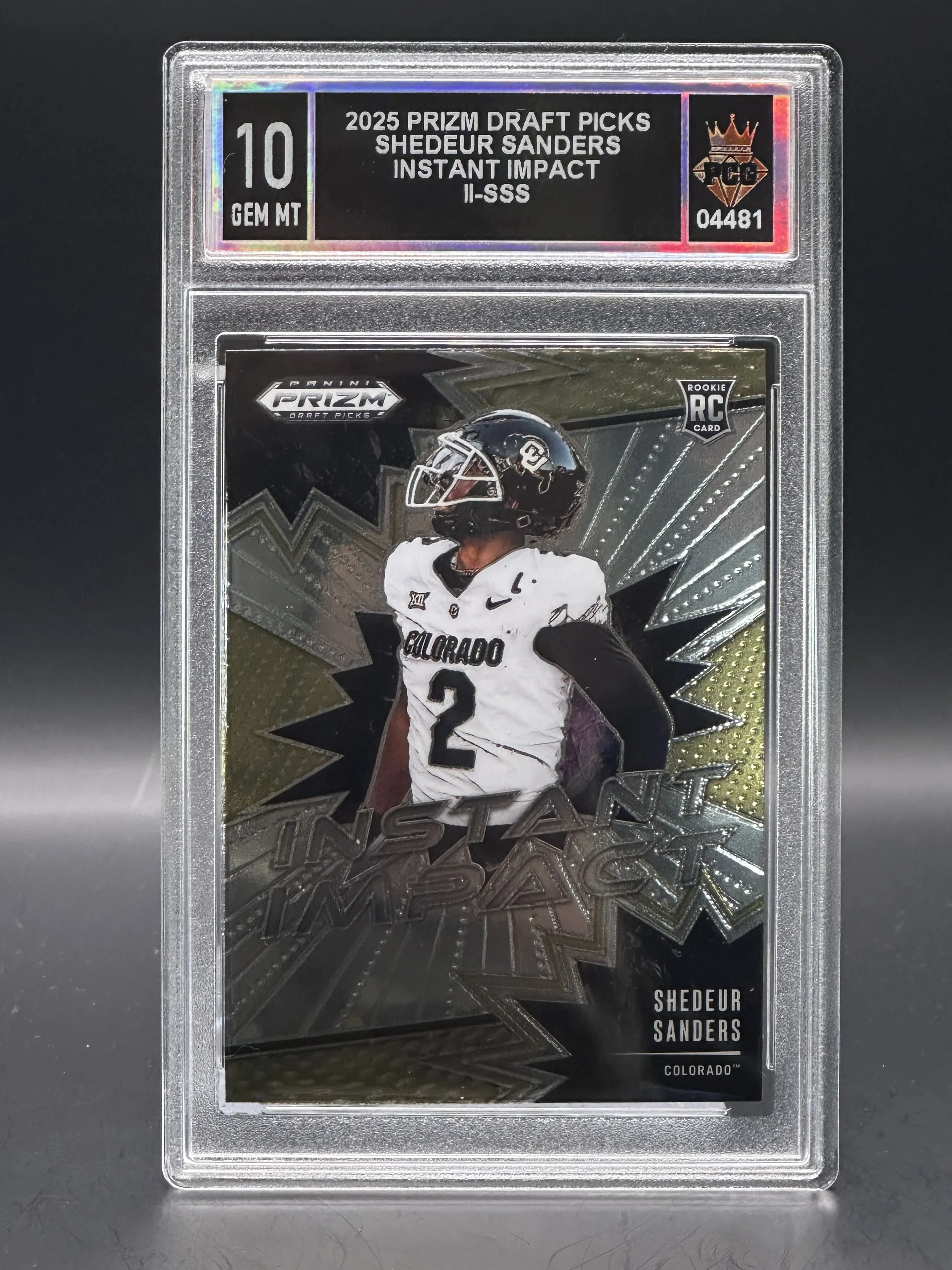 #04481 2025 SHEDUER SANDERS 10 GEM MT