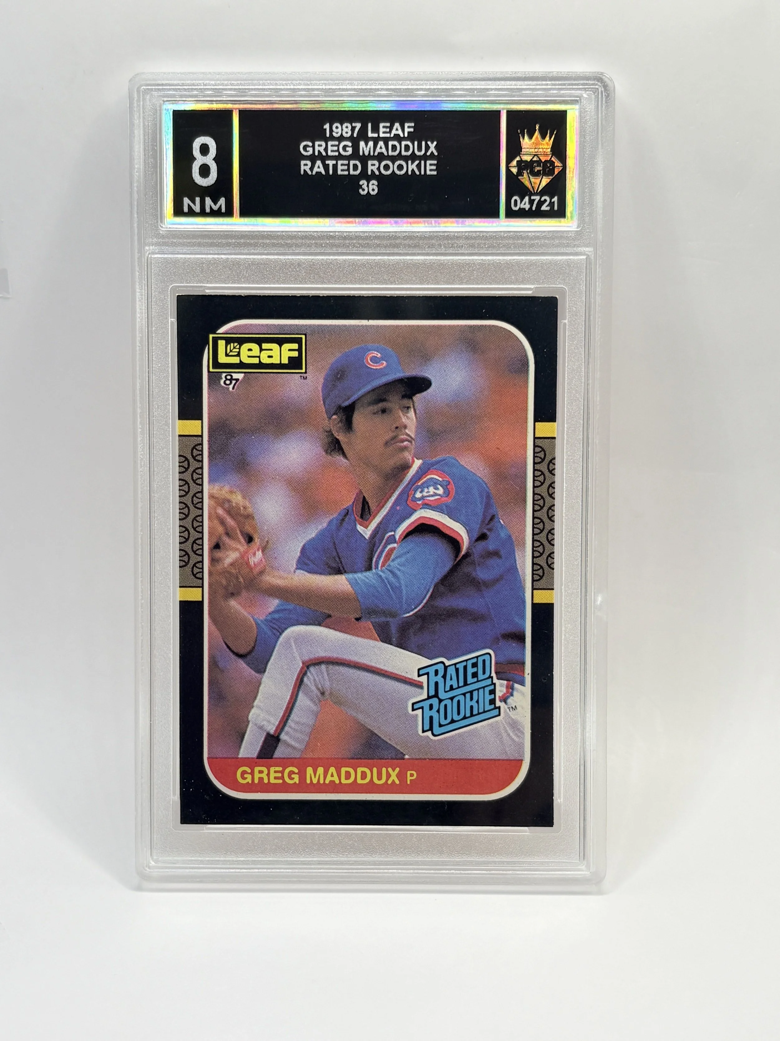 #20260004721 1987 GREG MADDUX 8 NM
