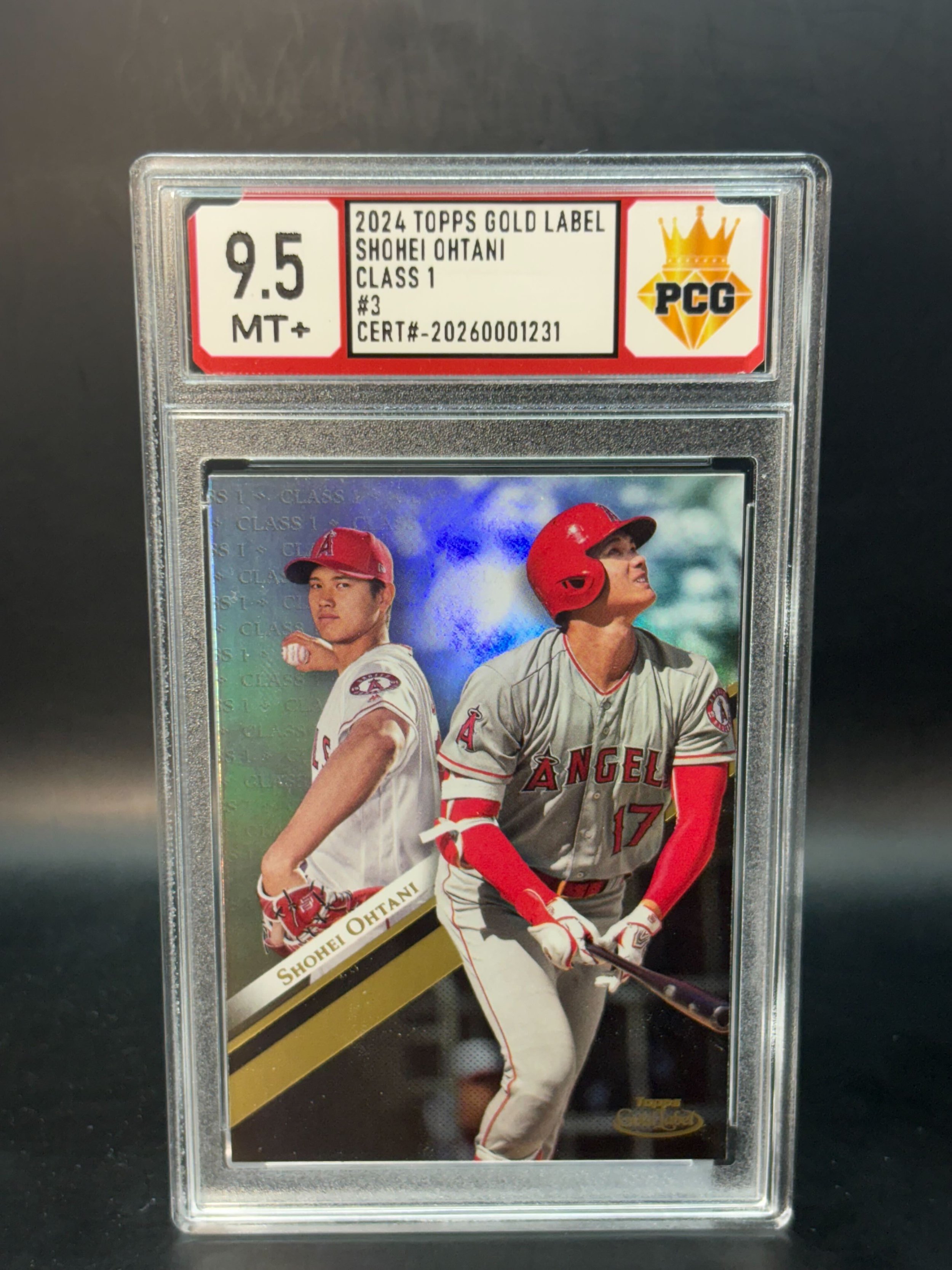 #20260001231 2024 SHOHEI OHTANI CLASS 9.5 MT+