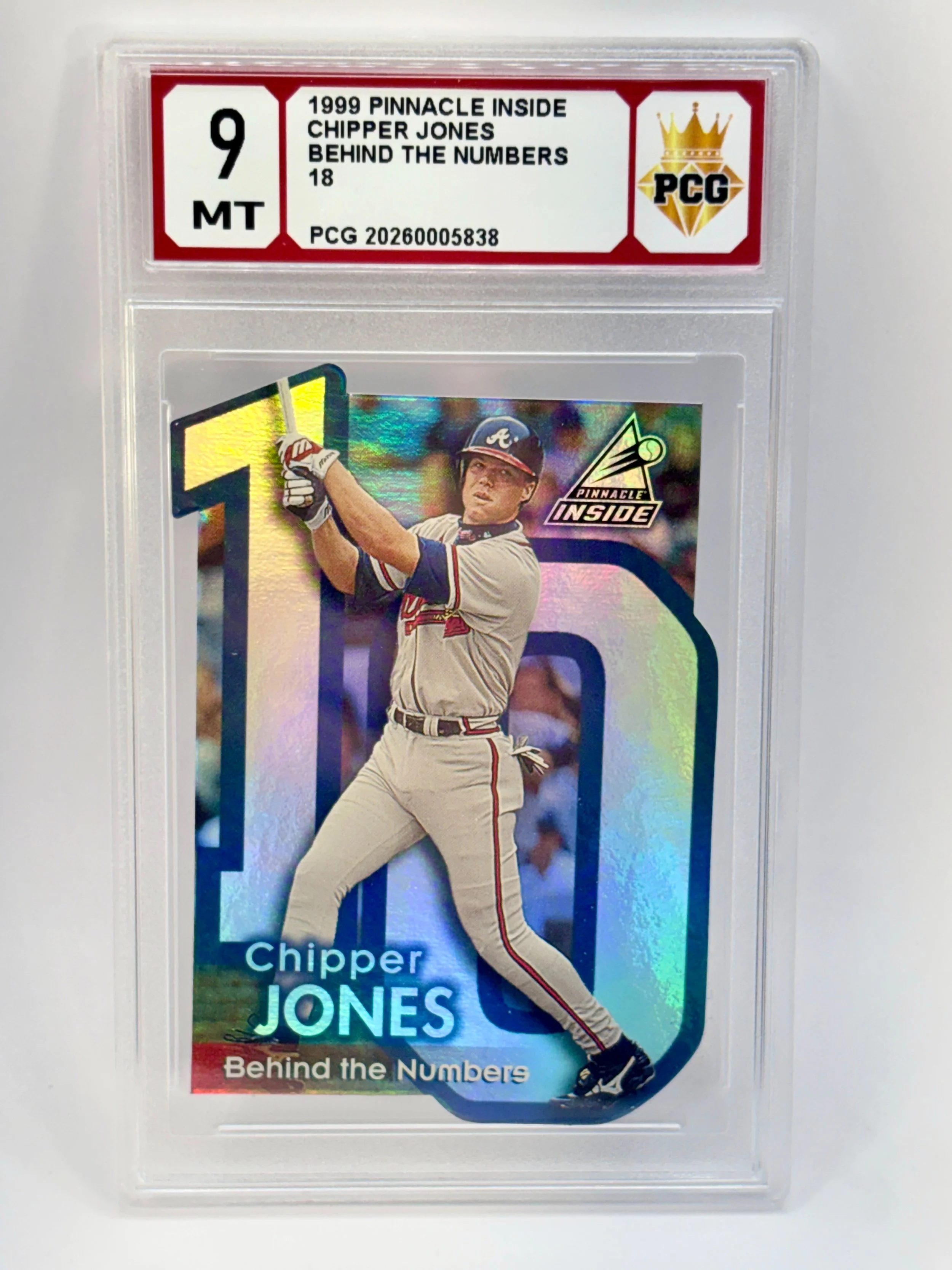#20260005838 1999 CHIPPER JONES 9 MT