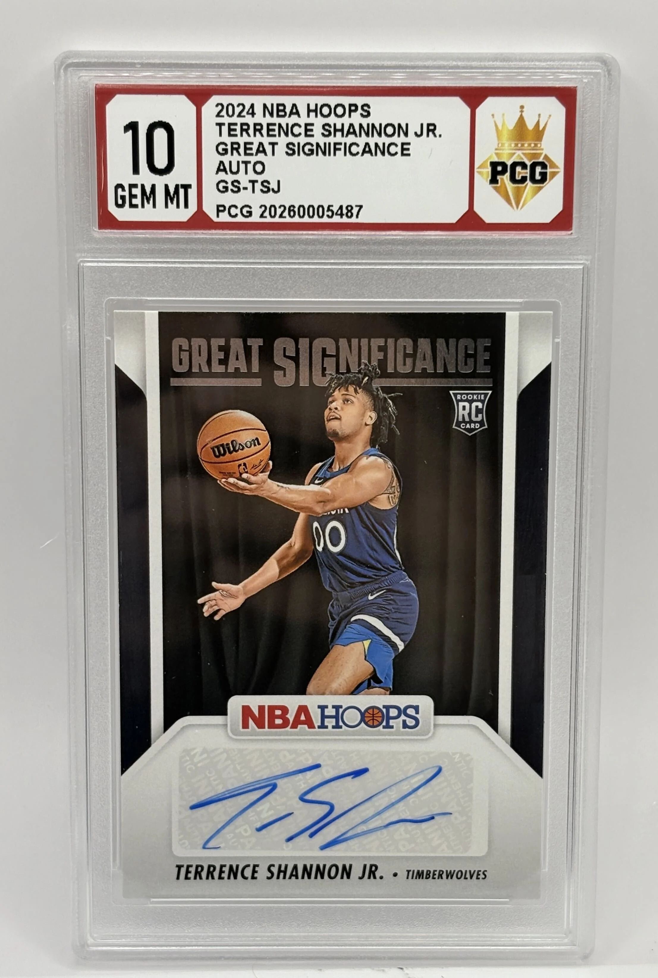 #20260005487 2024 TERRENCE SHANNON JR. 10 GEM MT