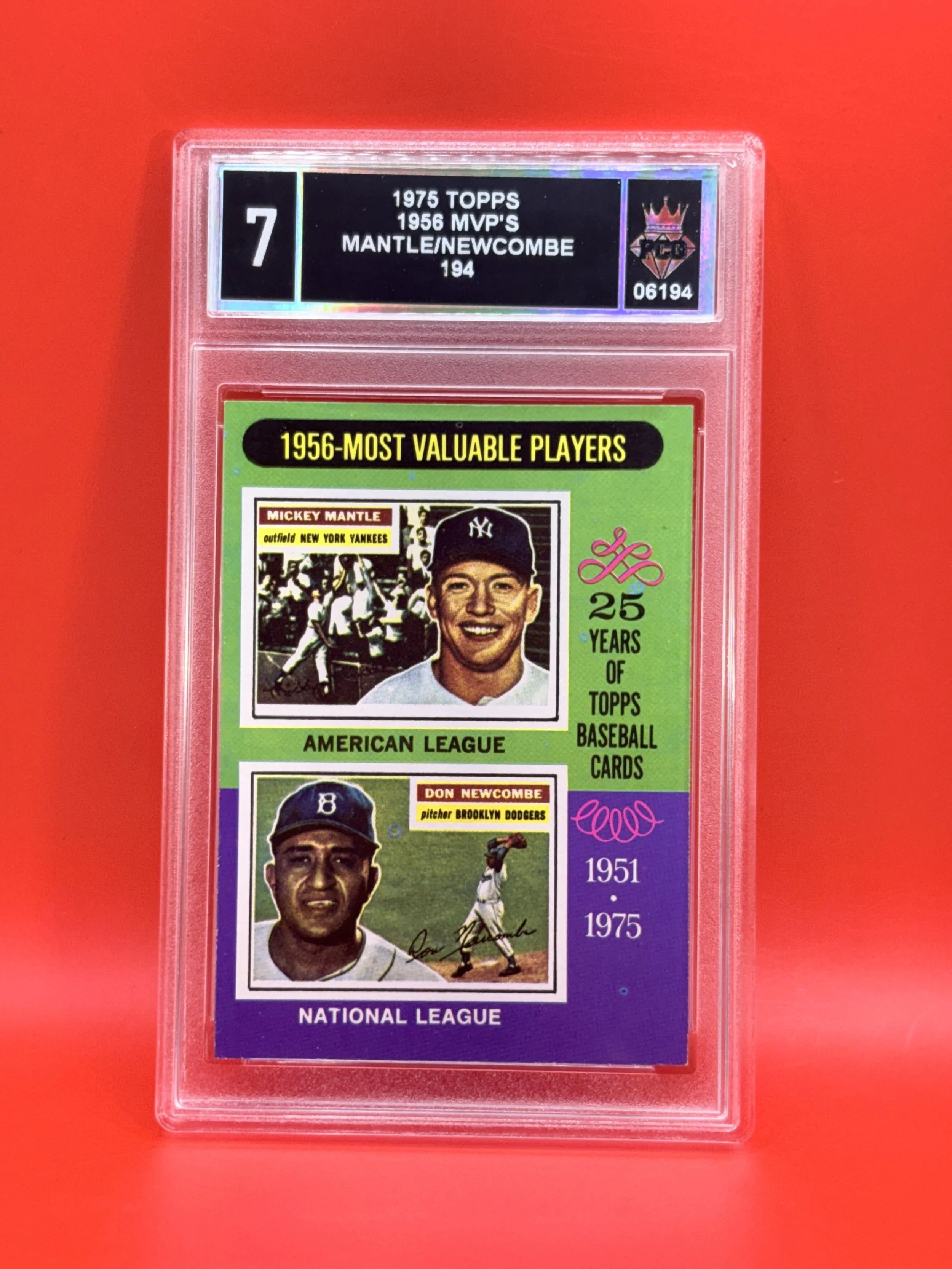 #06194 1975 MANTLE/NEWCOMBE 7