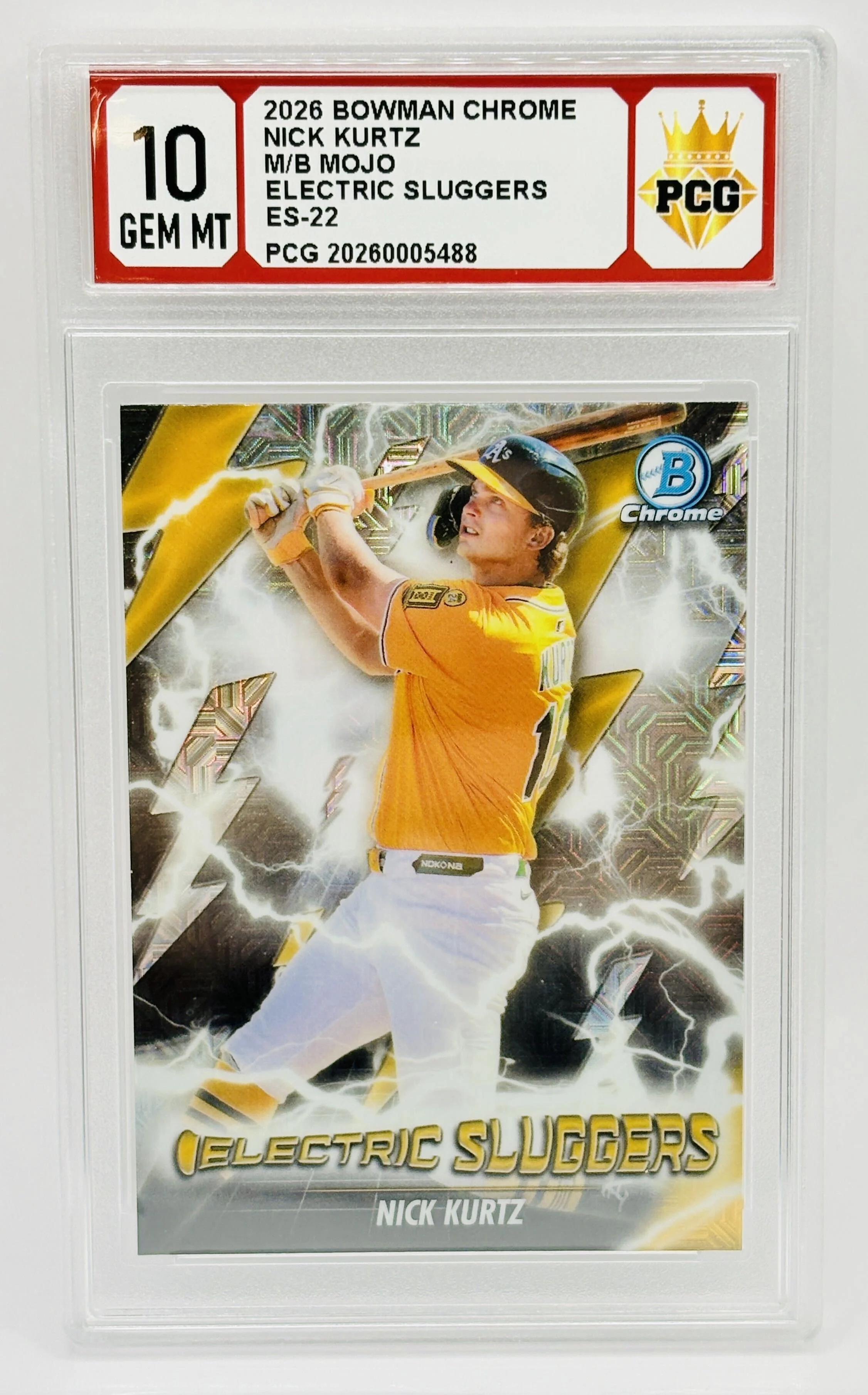 #20260005488 2026 NICK KURTZ 10 GEM MT