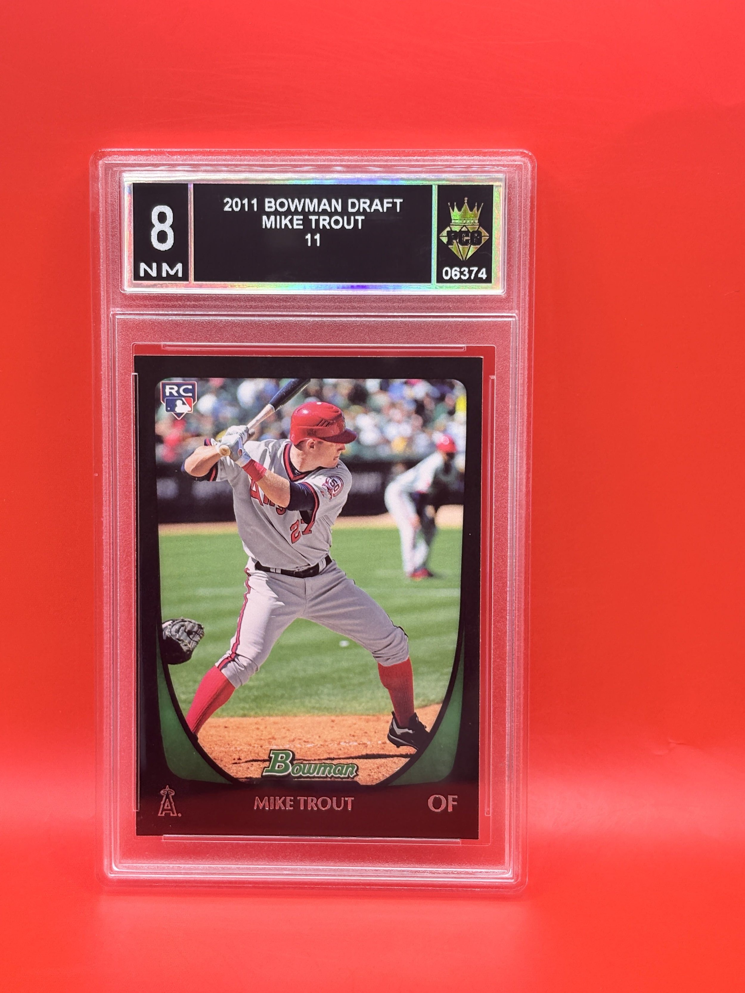 #06374 2011 MIKE TROUT 8 NM