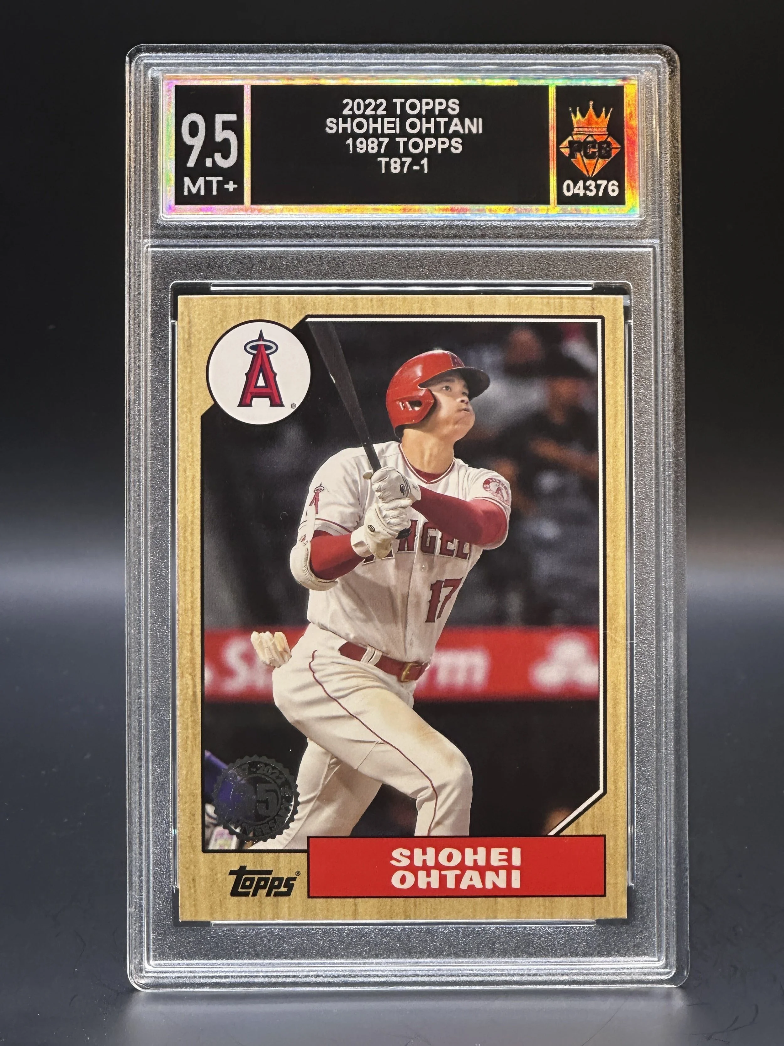 #04376 2022 SHOHEI OHTANI 9.5 MT+