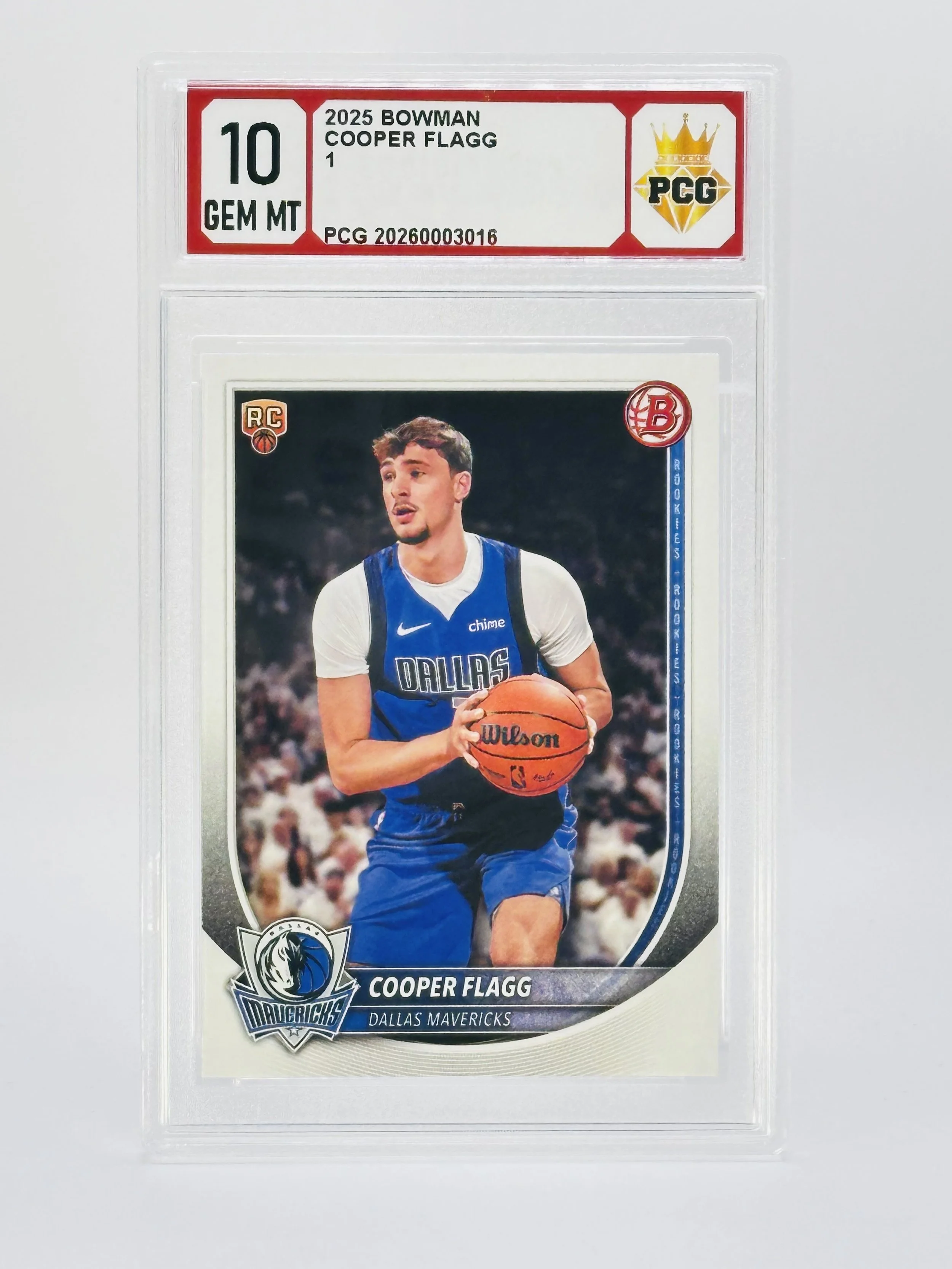 #20260003016 2025 COOPER FLAGG 10 GEM MT