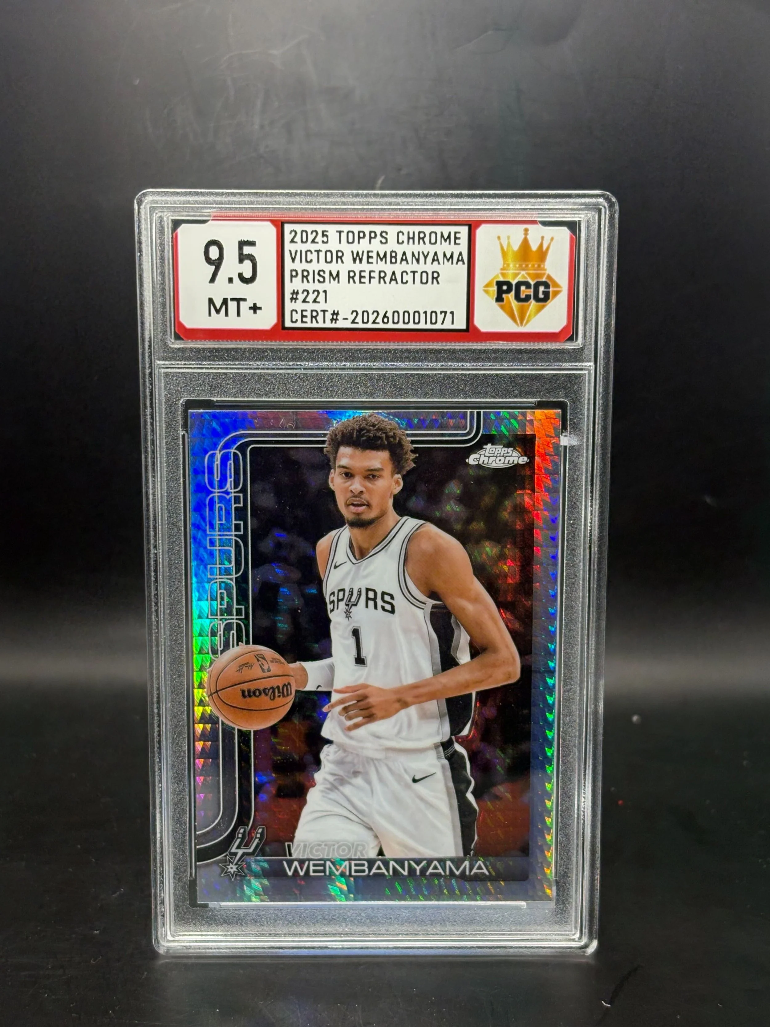 #20260001071 2025 VICTOR WEMBANYAMA 9.5 MT+