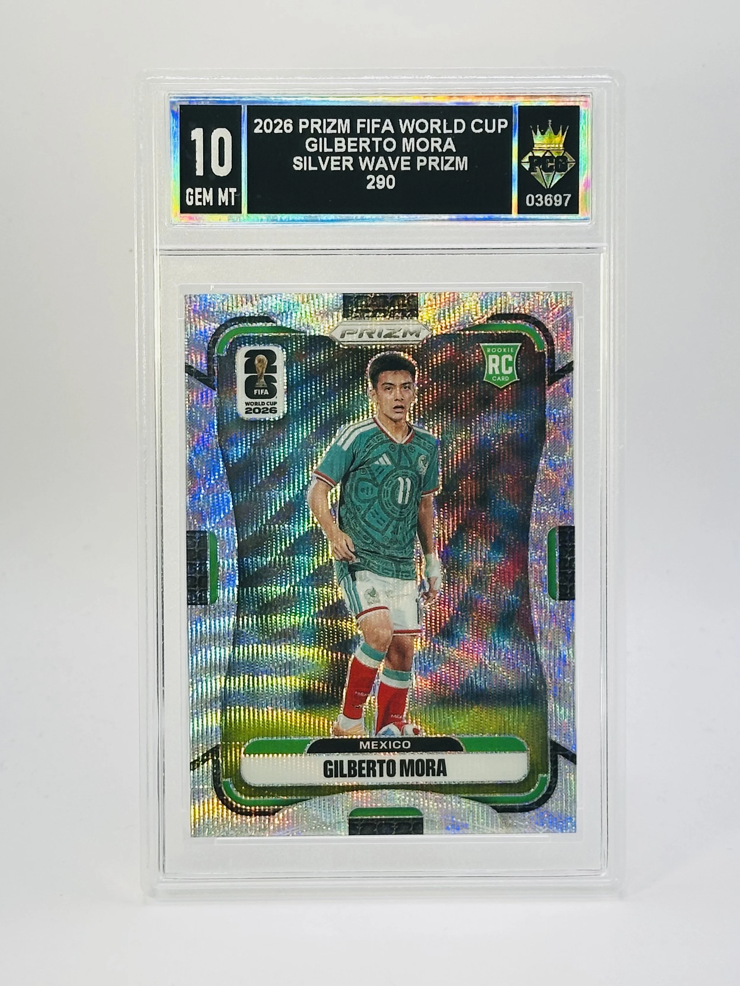 #20260003697 2026 GILBERTO MORA 10 GEM MT