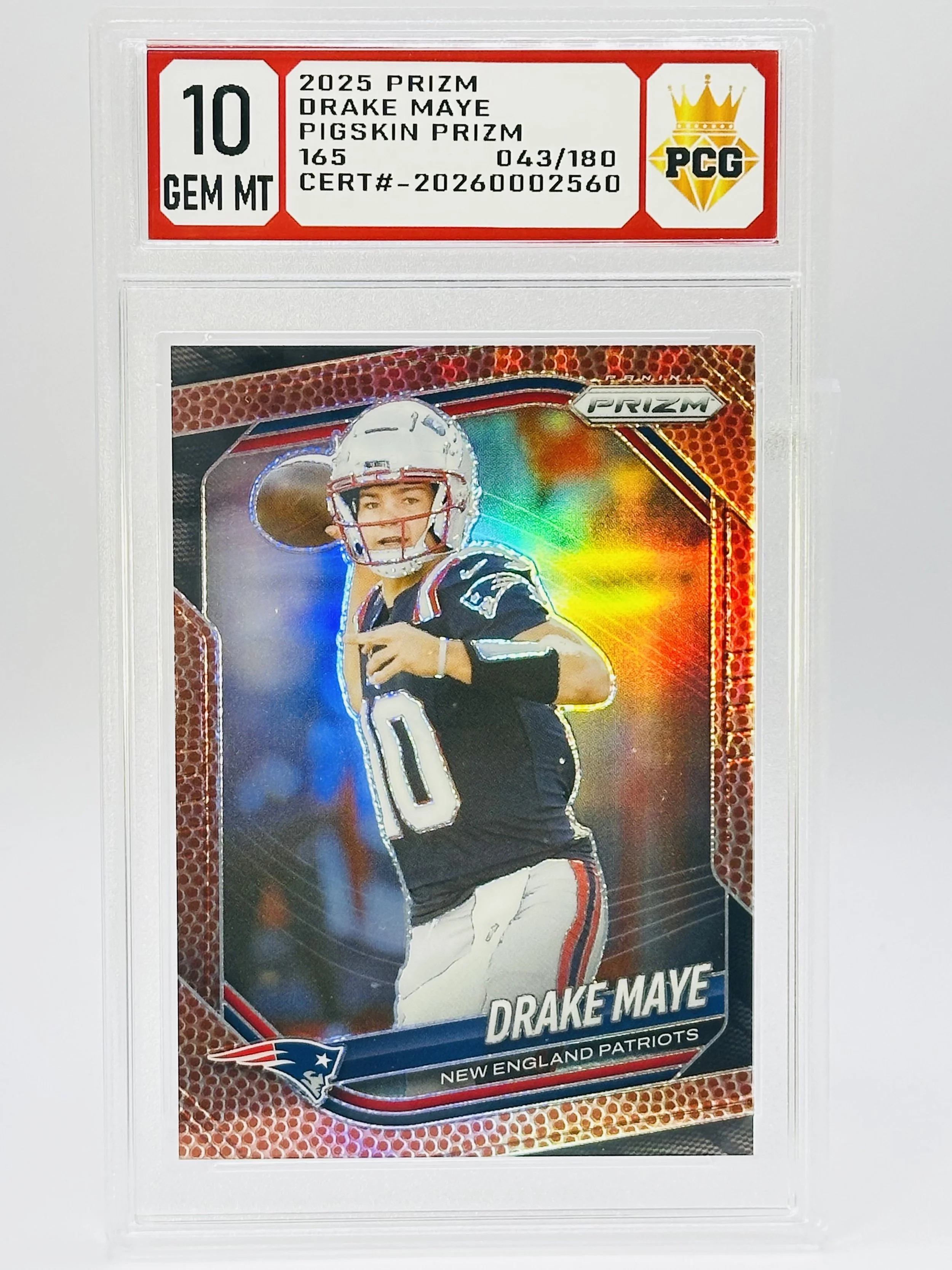 #20260002560 2025 DRAKE MAYE 10 GEM MT