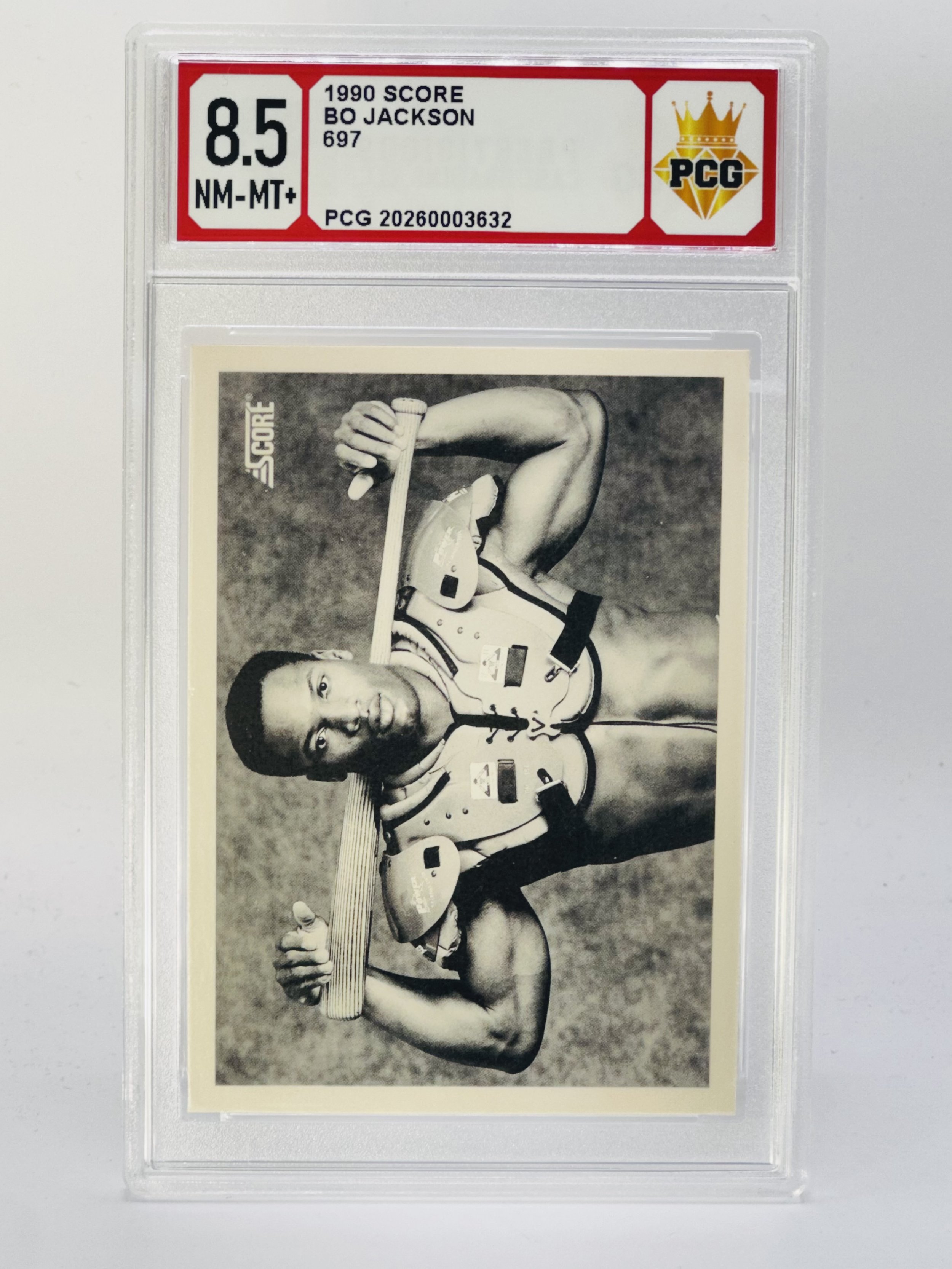 #20260003632 1990 BO JACKSON 8.5 NM-MT+