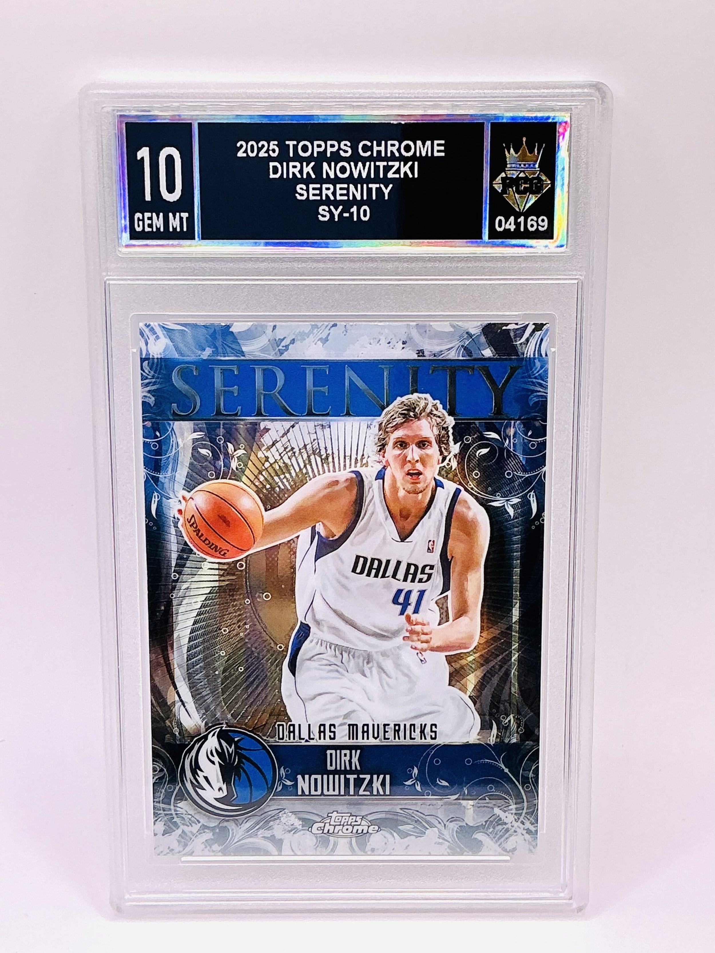 #04169 2025 DIRK NOWITZKI 10 GEM MT
