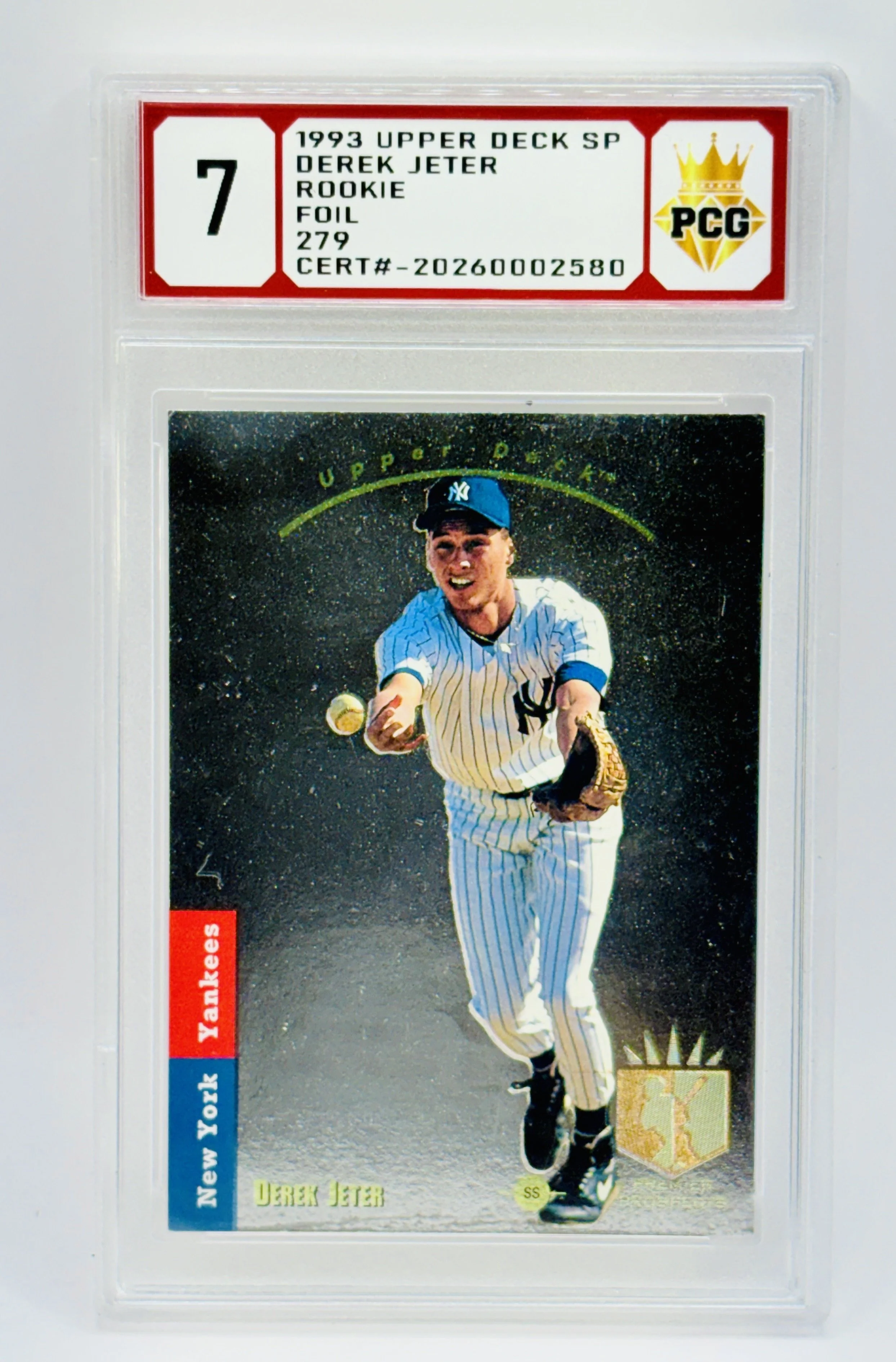 #20260002580 1993 DEREK JETER RC 7