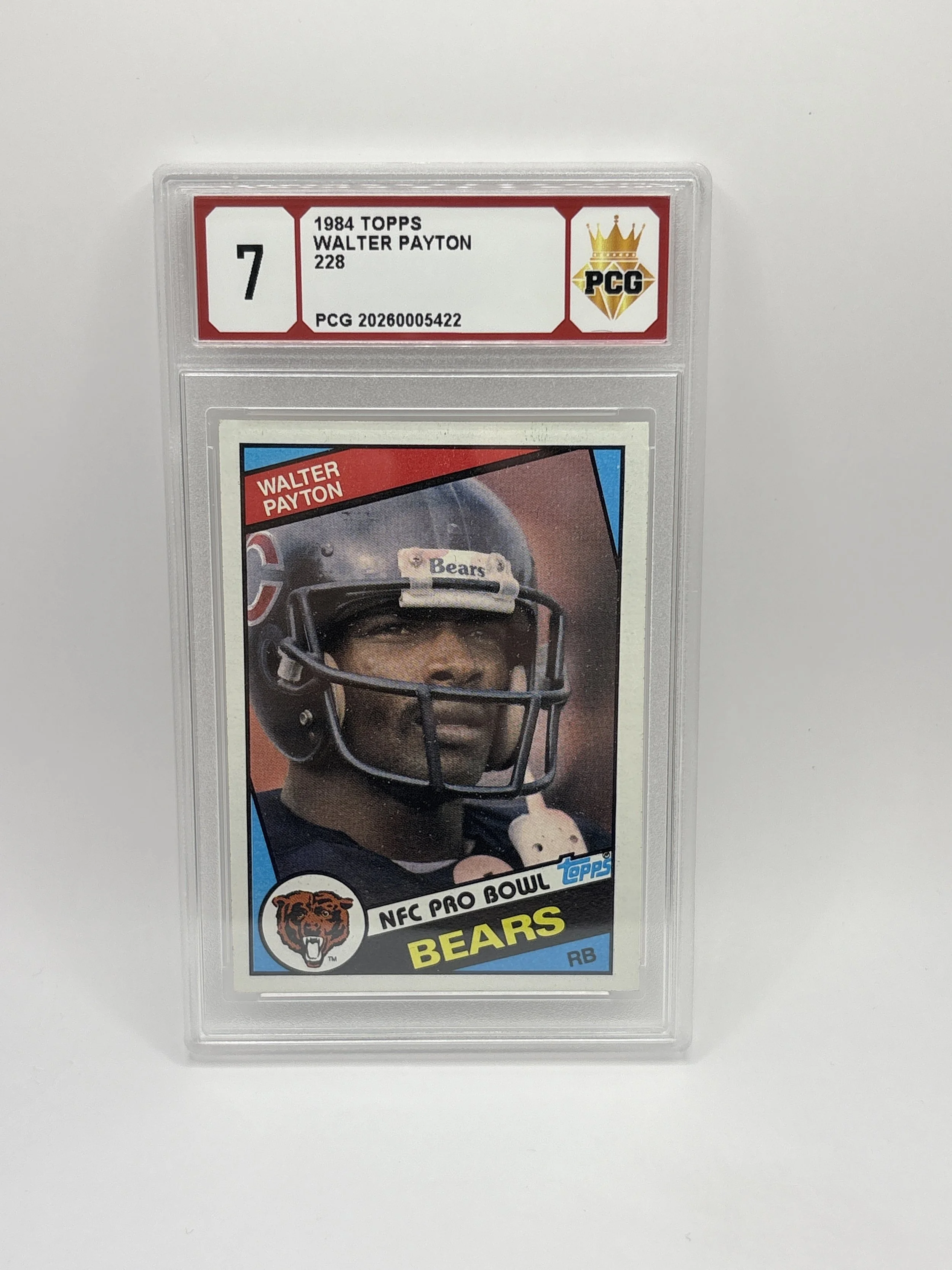 #20260005422 1984 WALTER PAYTON 7