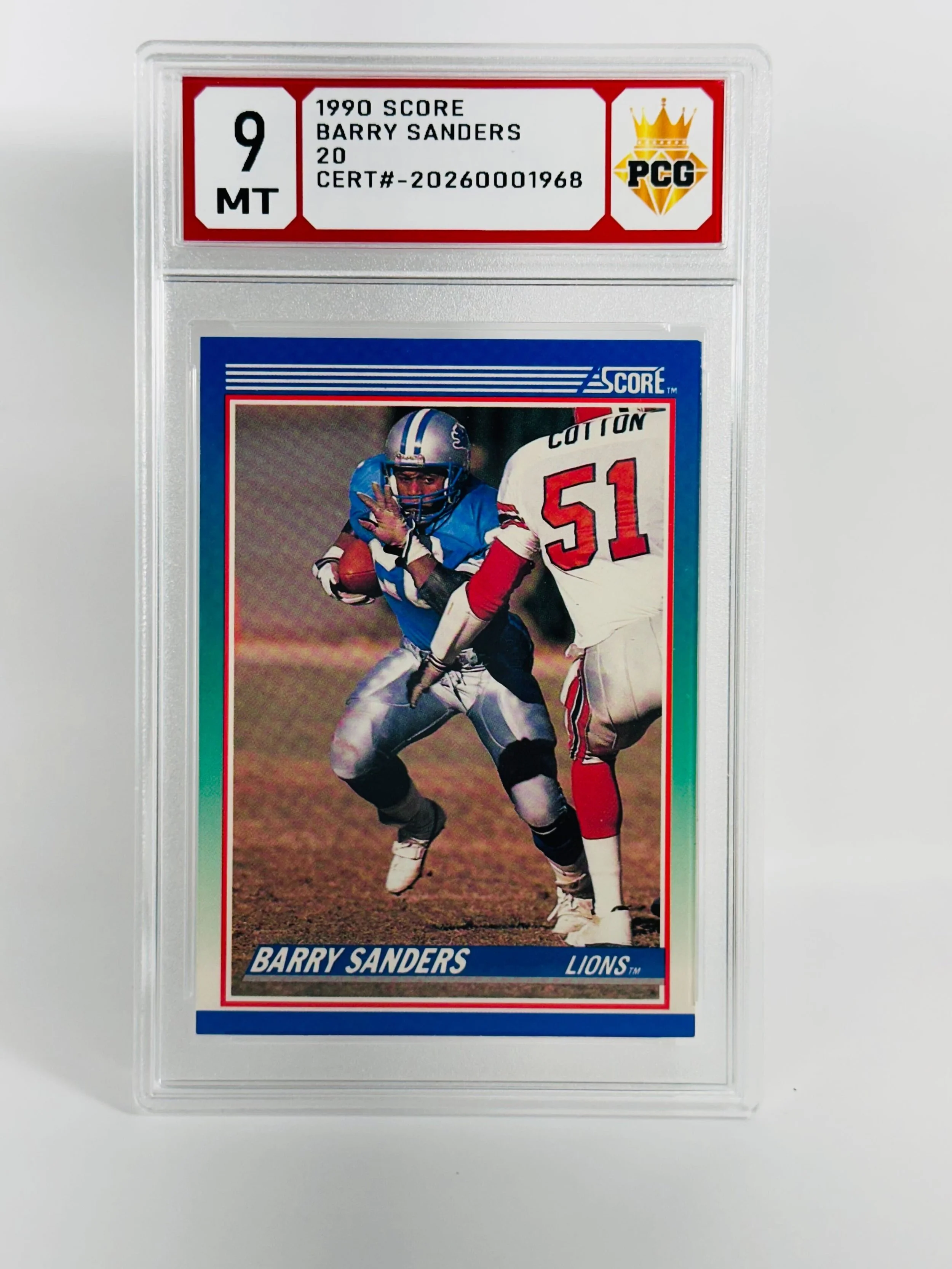 #20260001968 1990 SCORE 9 MT