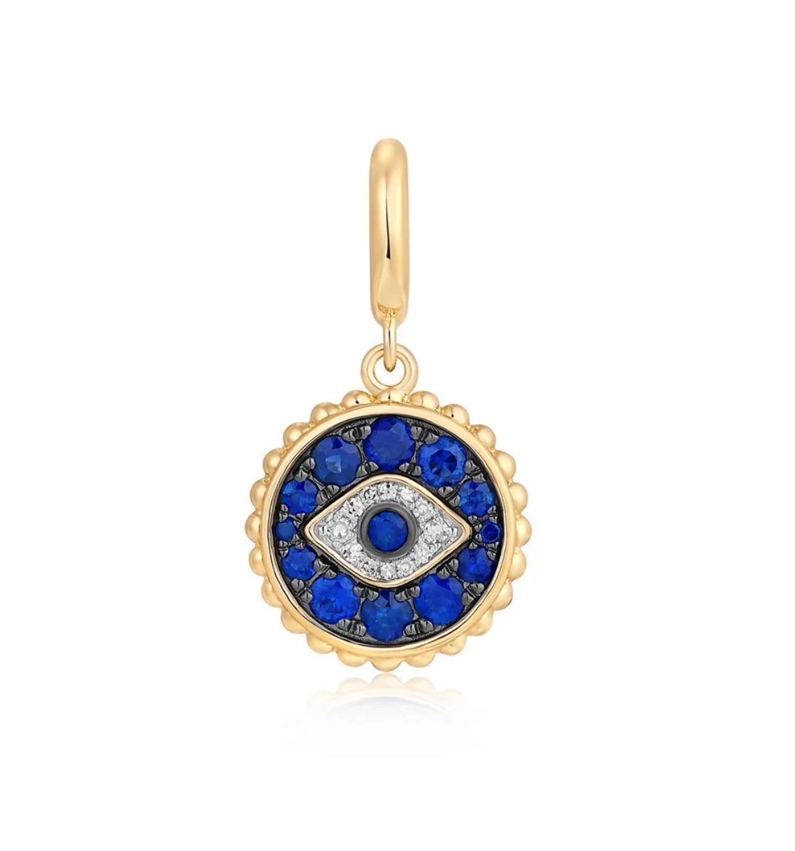 Evil Eye Medallion Pendant