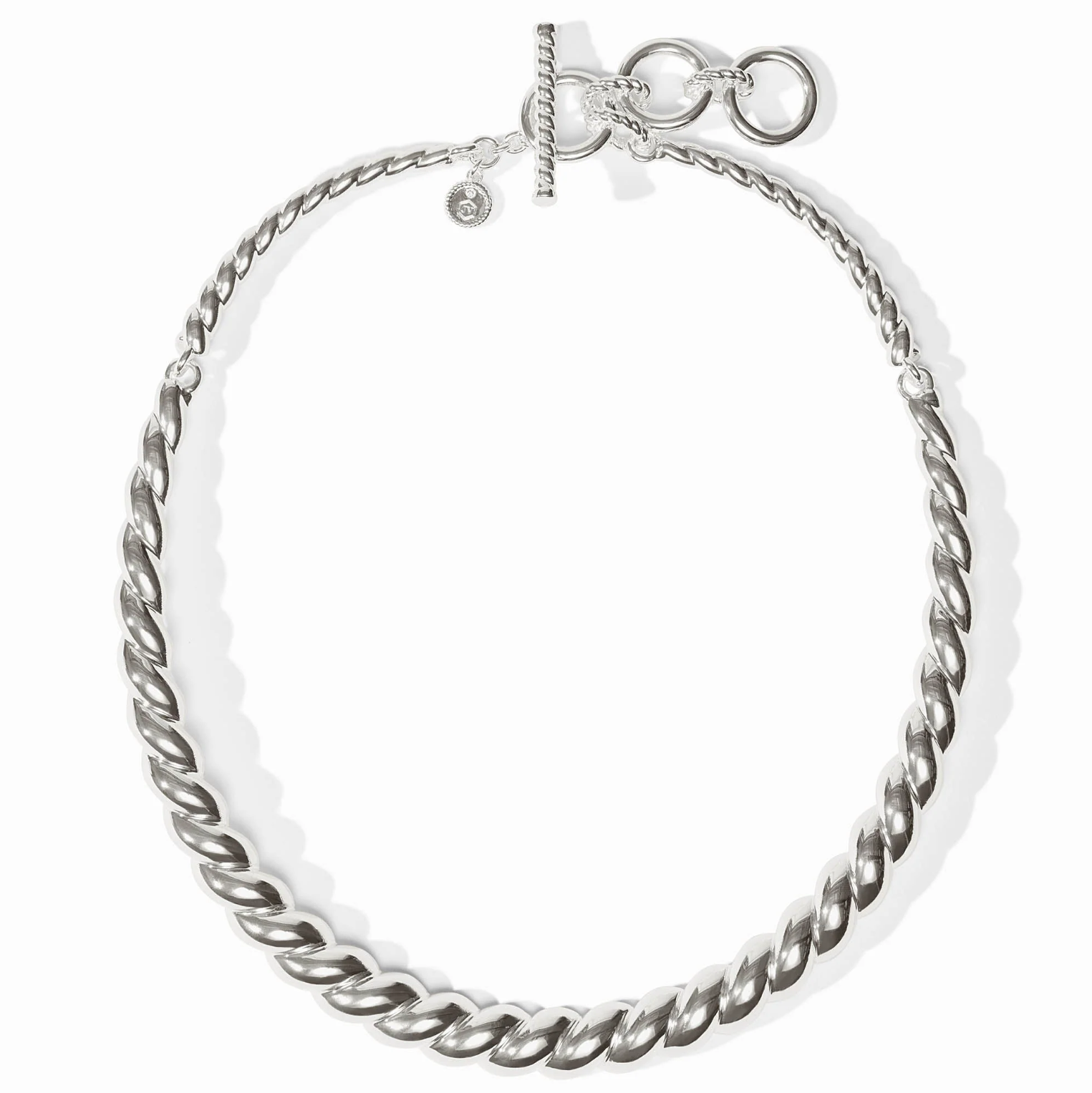 Julie Vos Ravello Silver Collar Necklace